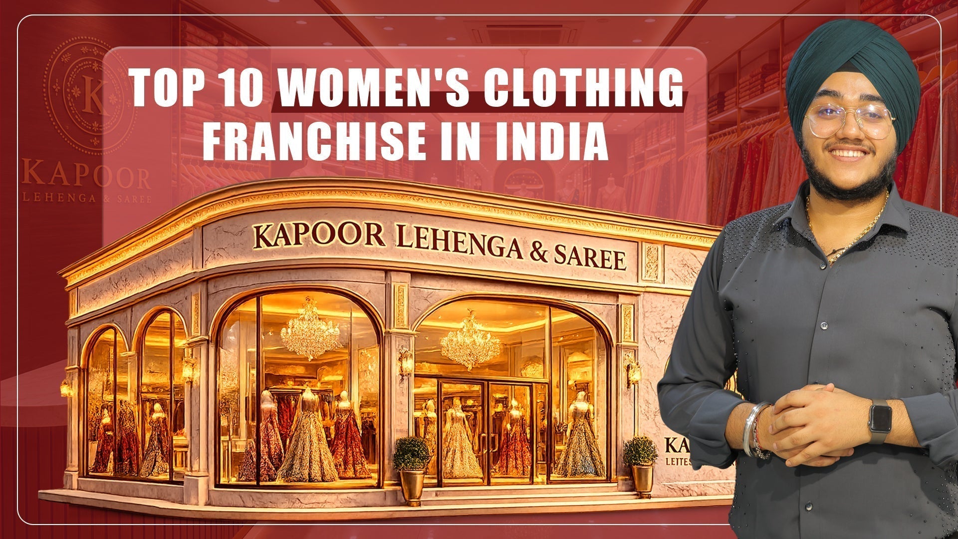 Top 10 Women’s Clothing Franchise Brands in India | Kapoor Lehenga Saree