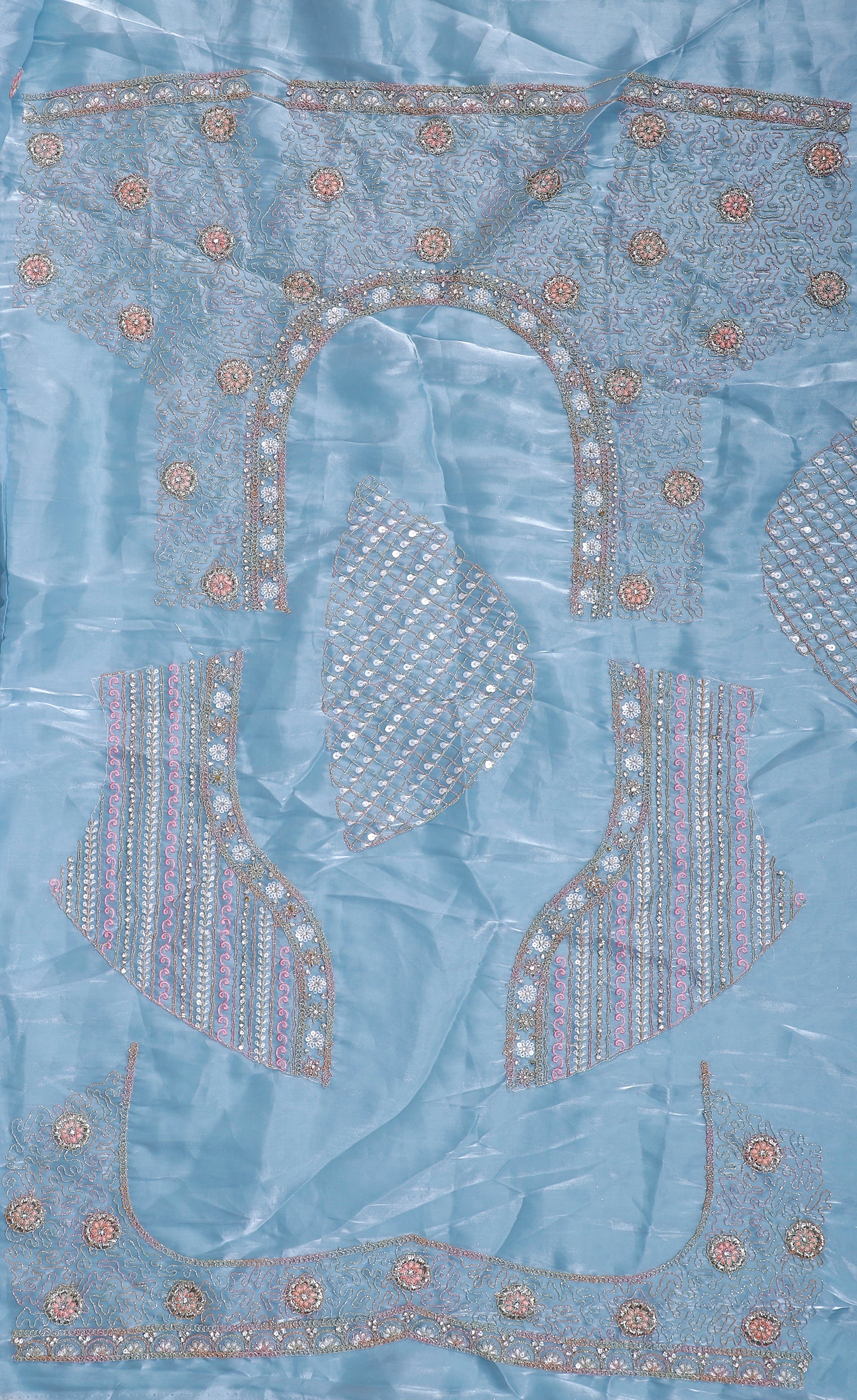 Sky Blue Jimmy Choo Lehenga