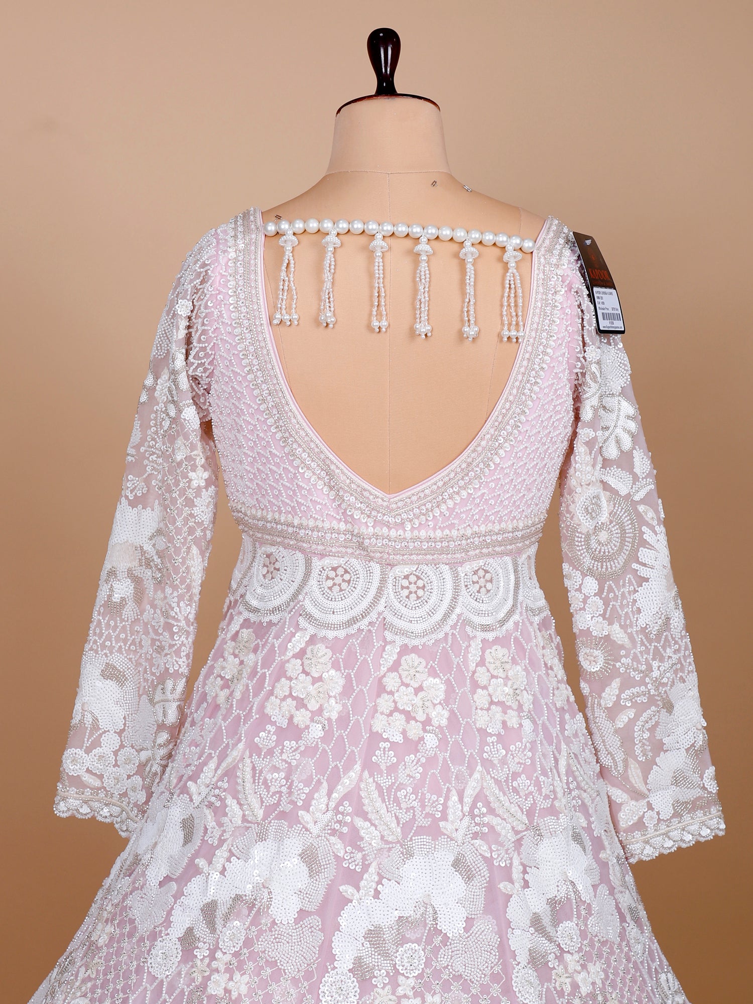 Baby Blossom Thread &amp; Sequin Gown