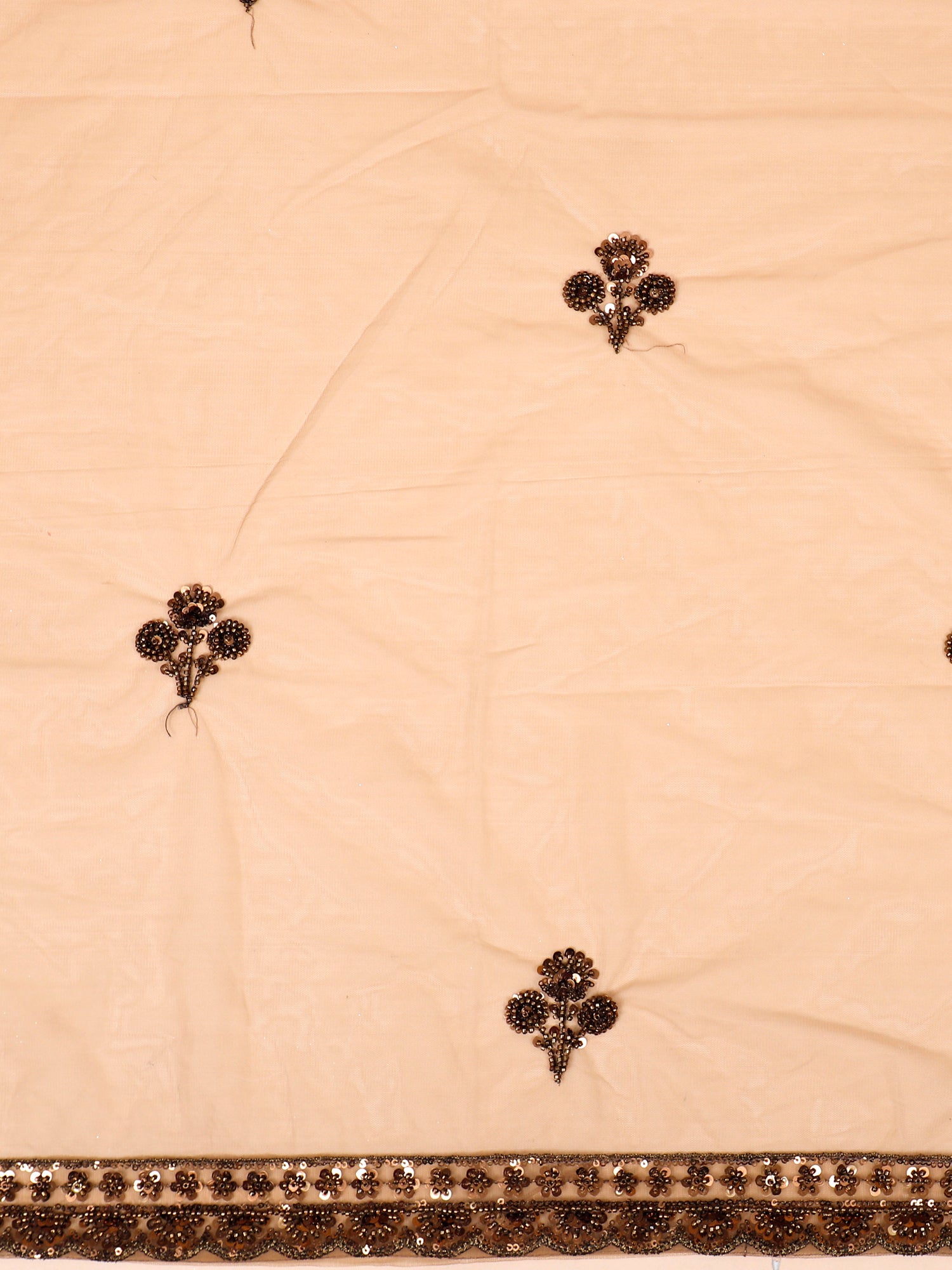 Elegant Bronze Tone To Tone  Indo-Western