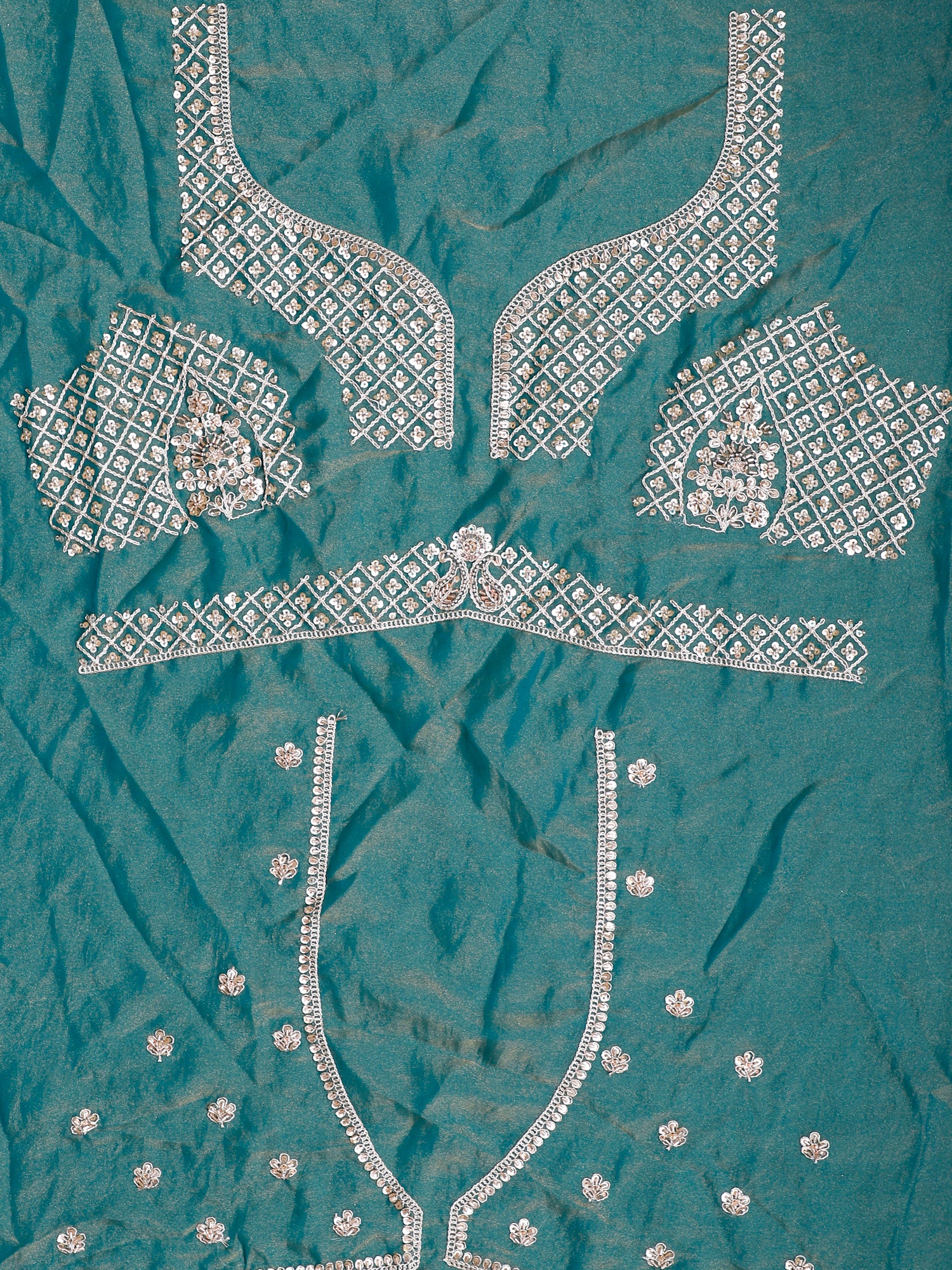 Mystic Peacock Thread &amp; Sequin Lehenga