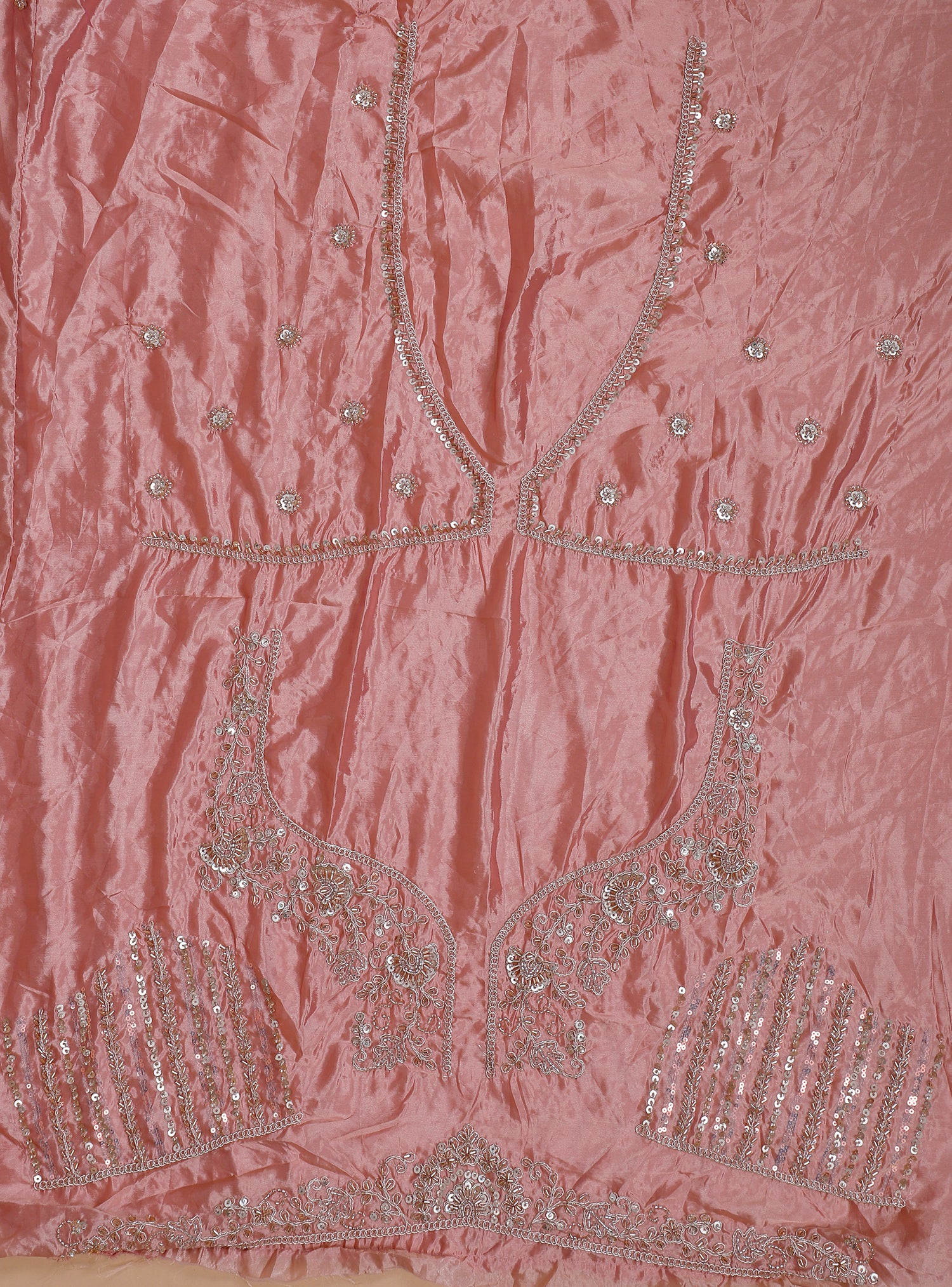 Soft Pink Party Barbari Lehenga