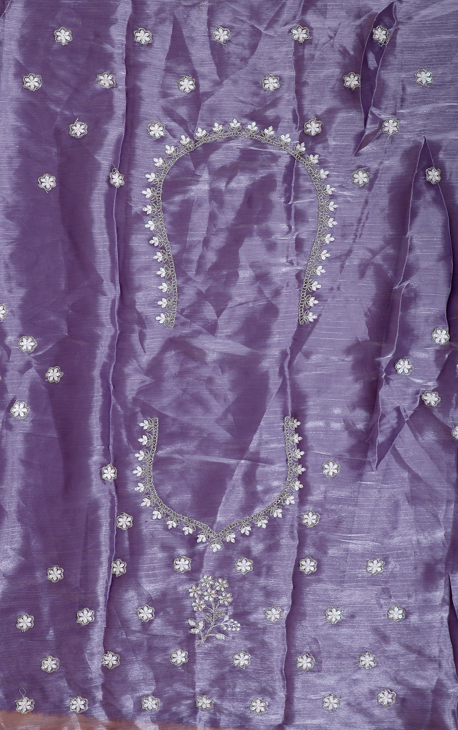Purple Jimmy Choo Thread And Jarkan Lehenga