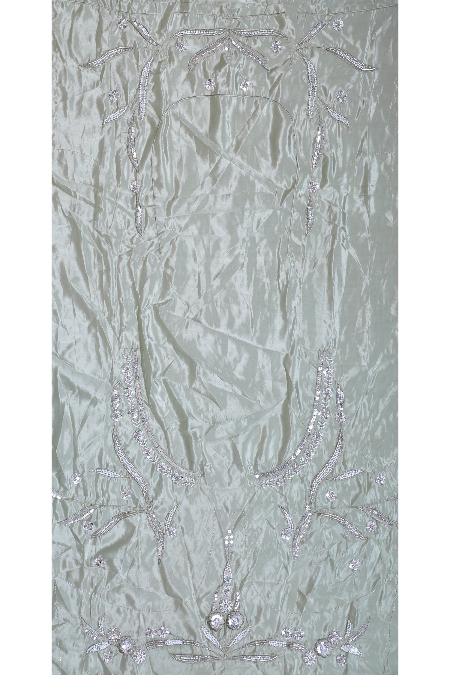 Sea Green Lehenga With Tone-To-Tone Embroidery
