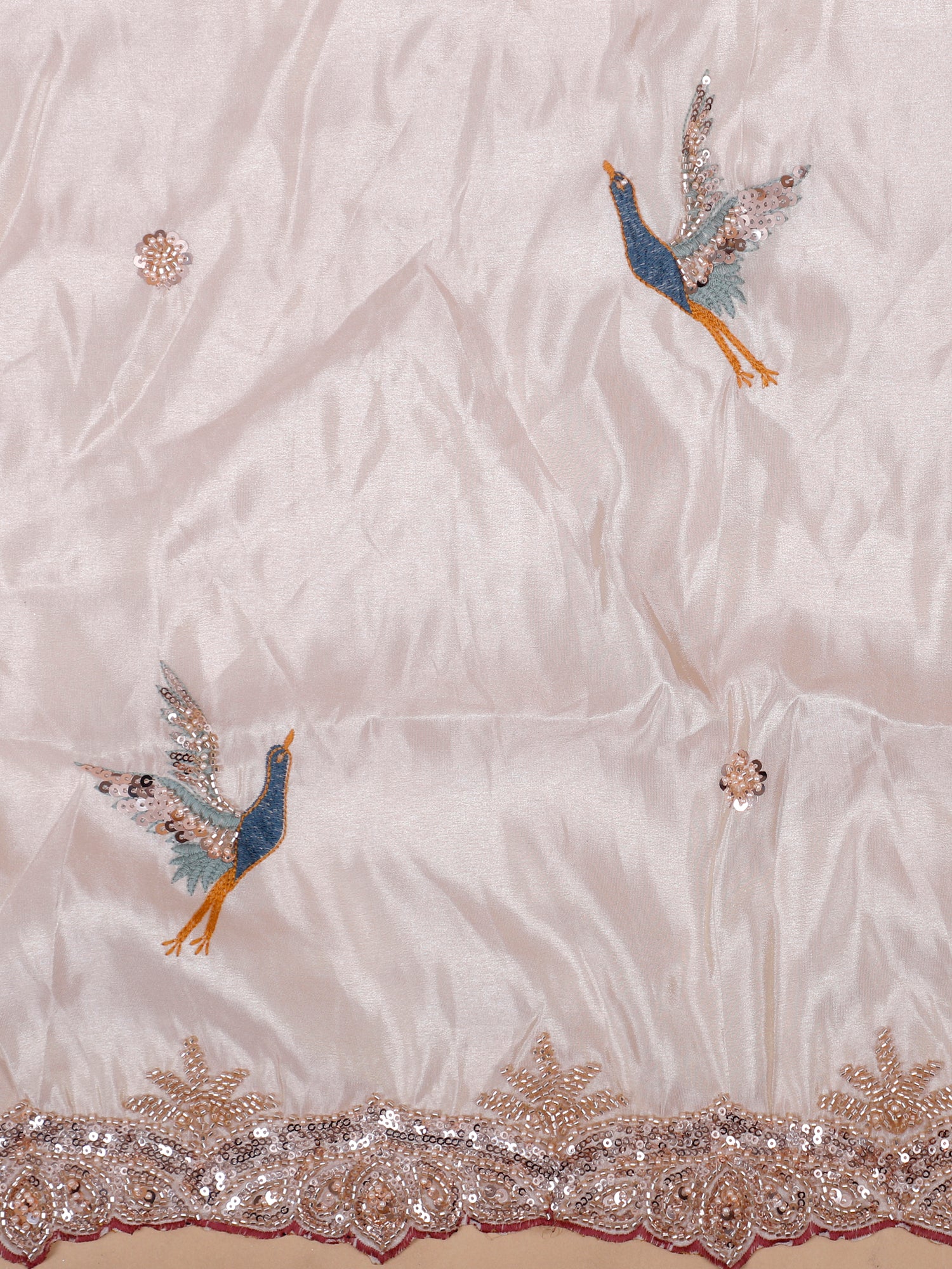 Champagne Seraphina Prism Lehenga