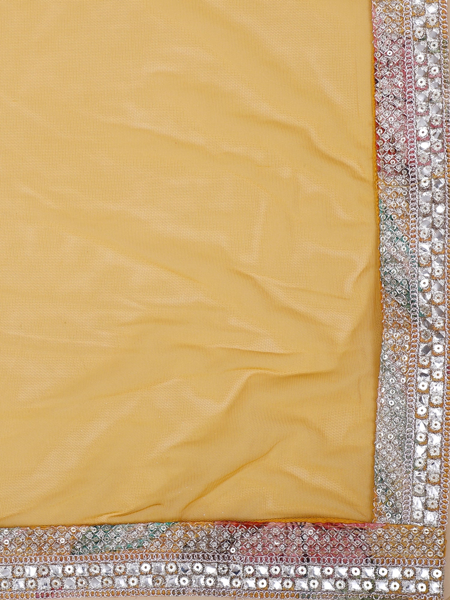 Yellow Sunshine Sequence Digital Lehenga