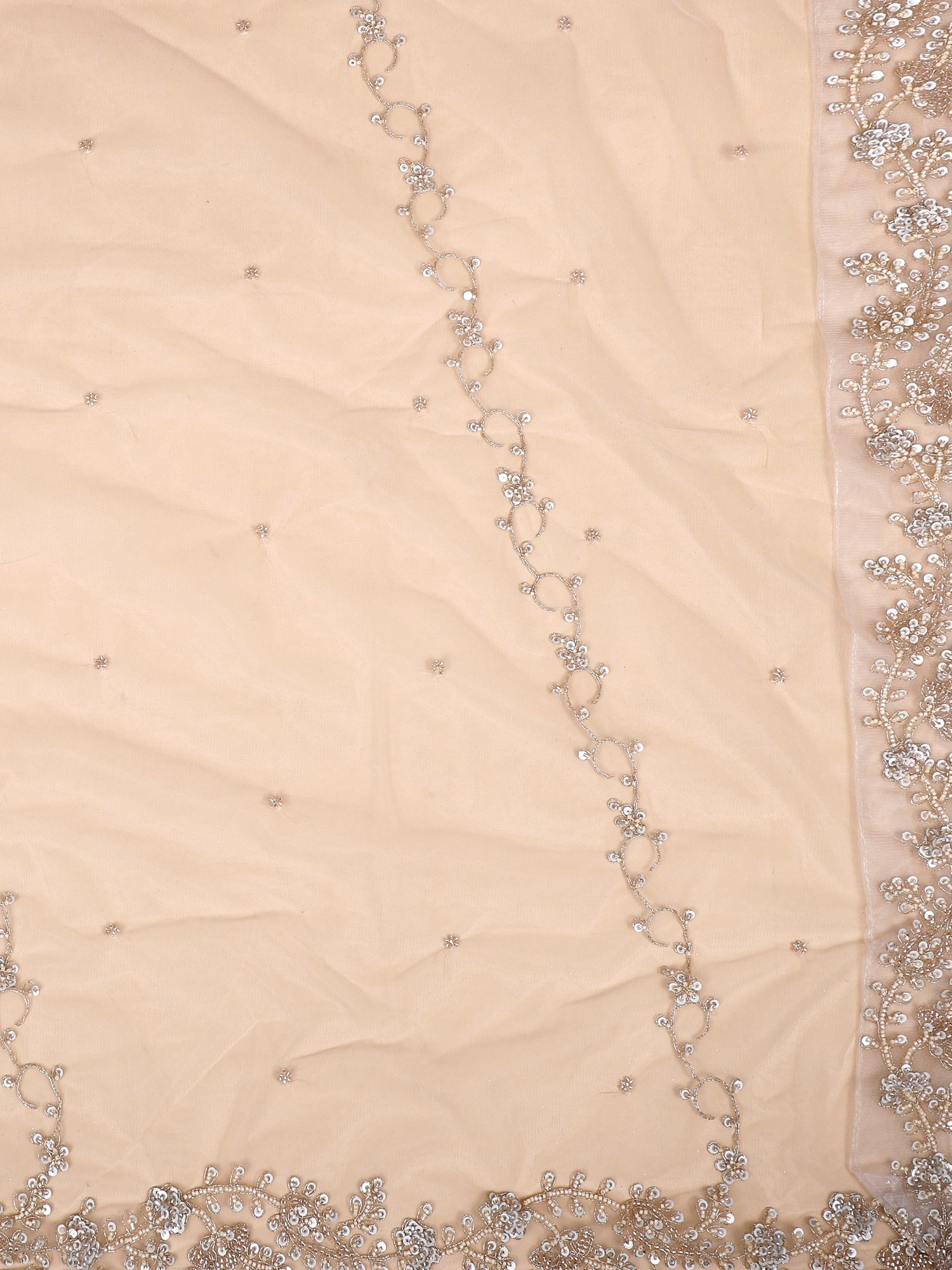 Orchid Bloom  Satin Silk Lehenga With Beads