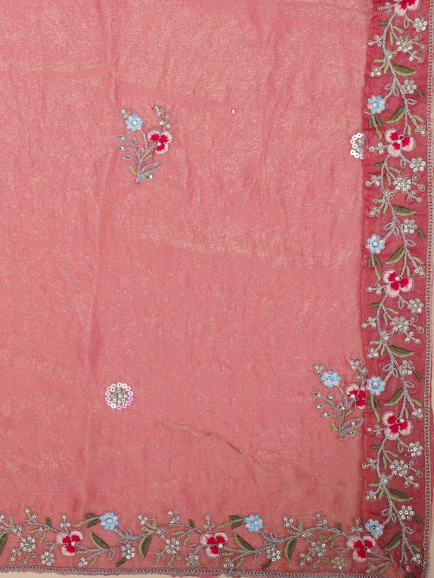 Blush Whisper White-Pink Jimmy Choo Lehenga