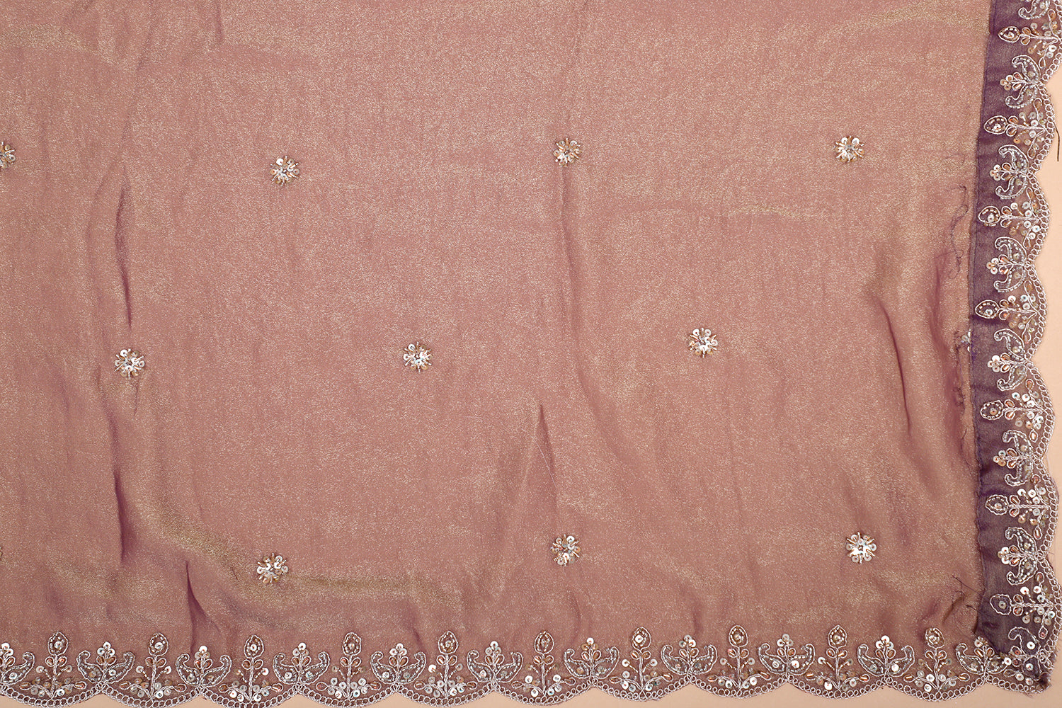 Lavender Charm Hand Embroidered Lehenga