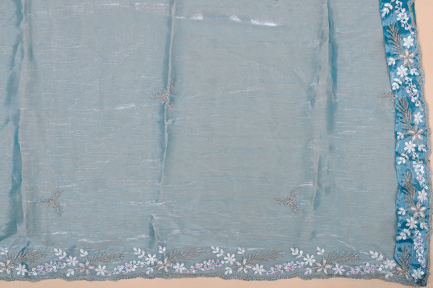 Rama Blue Festive Jimmy Choo Lehenga