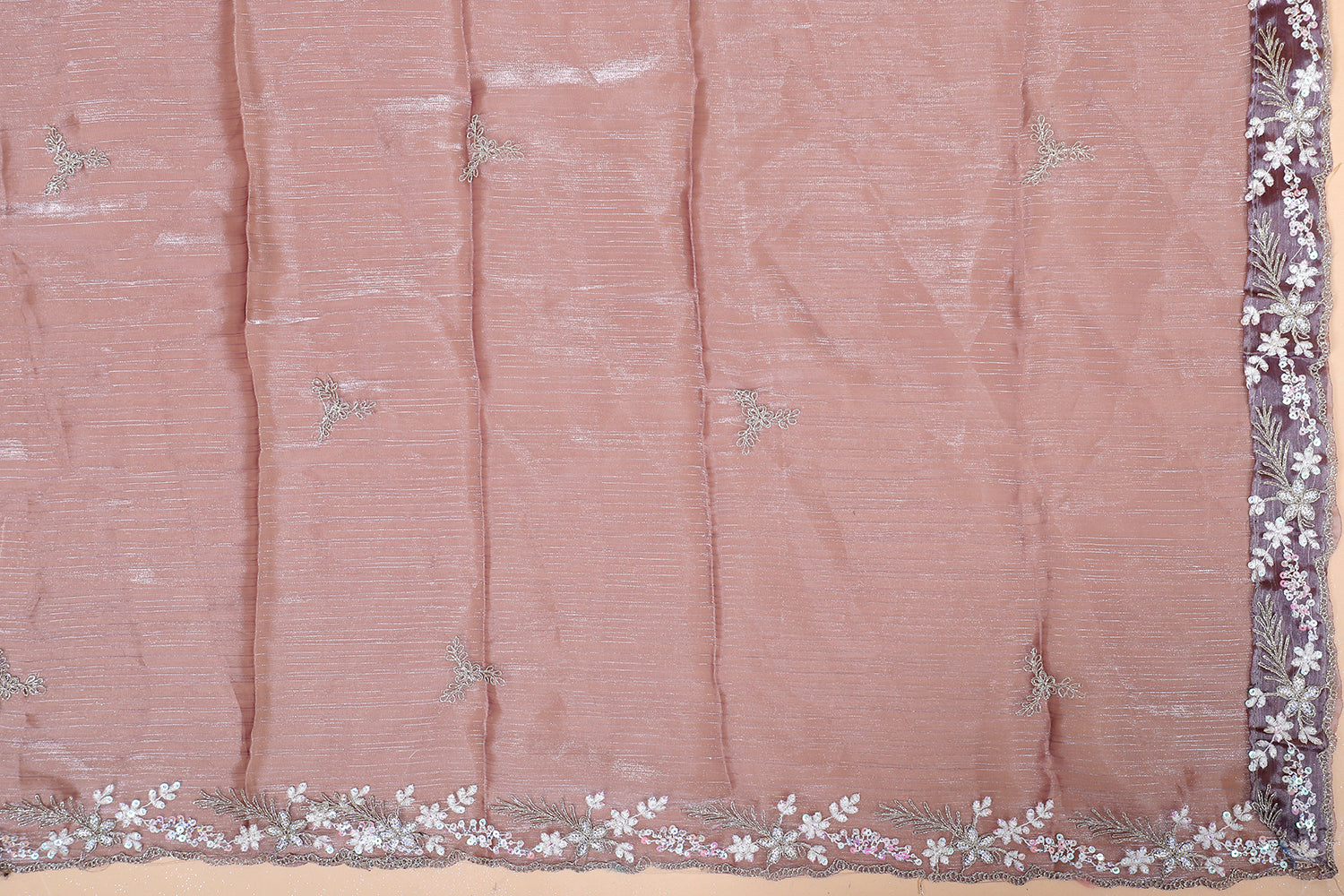 Designer Dark Lavender Jarkan Lehenga