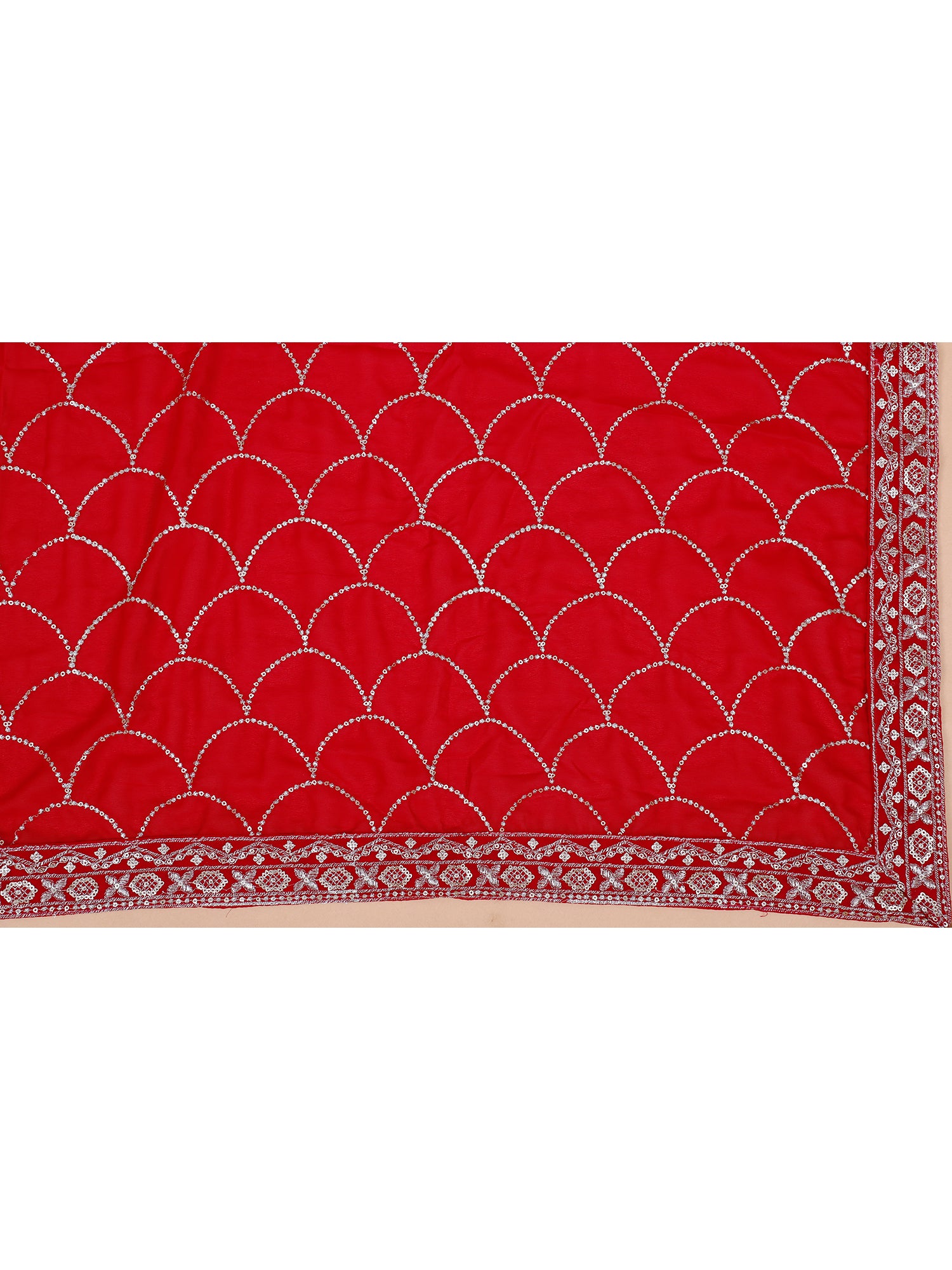 Zardozi Embroidered Georgette Lehenga