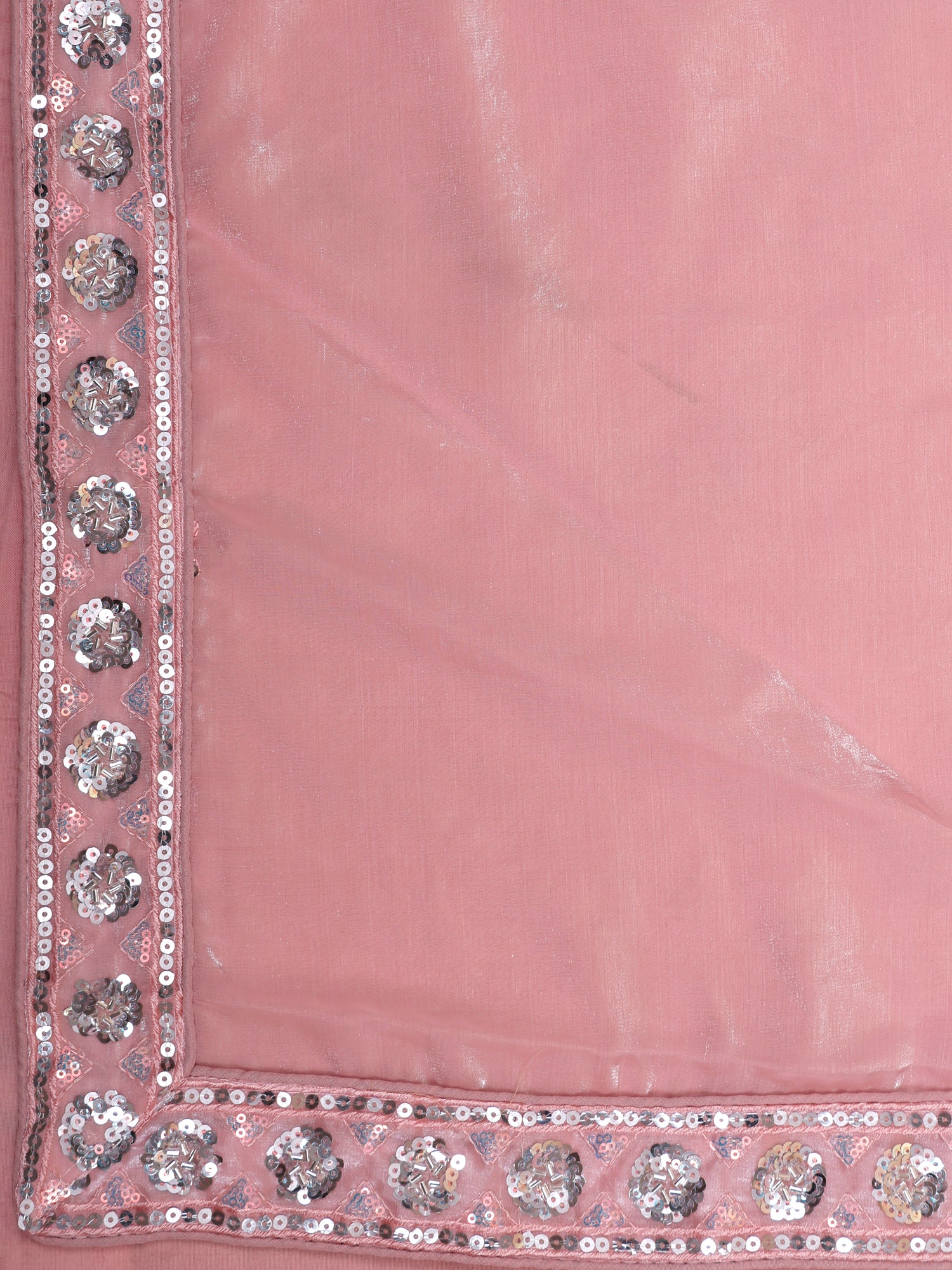 Light Pink Royal Blush Shimmer Lehenga