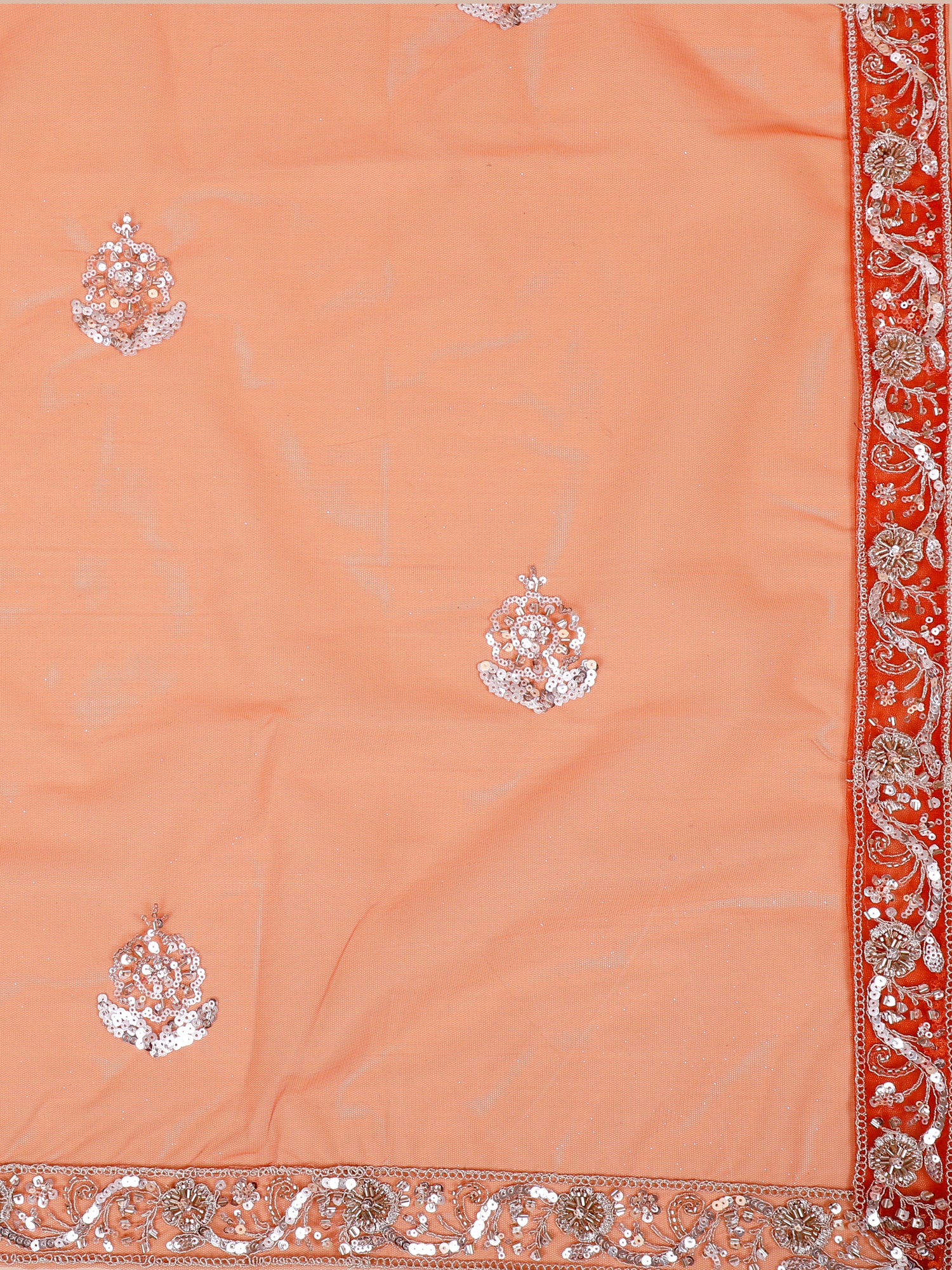 Sunset Shimmer Jarkan Embroidered Lehenga