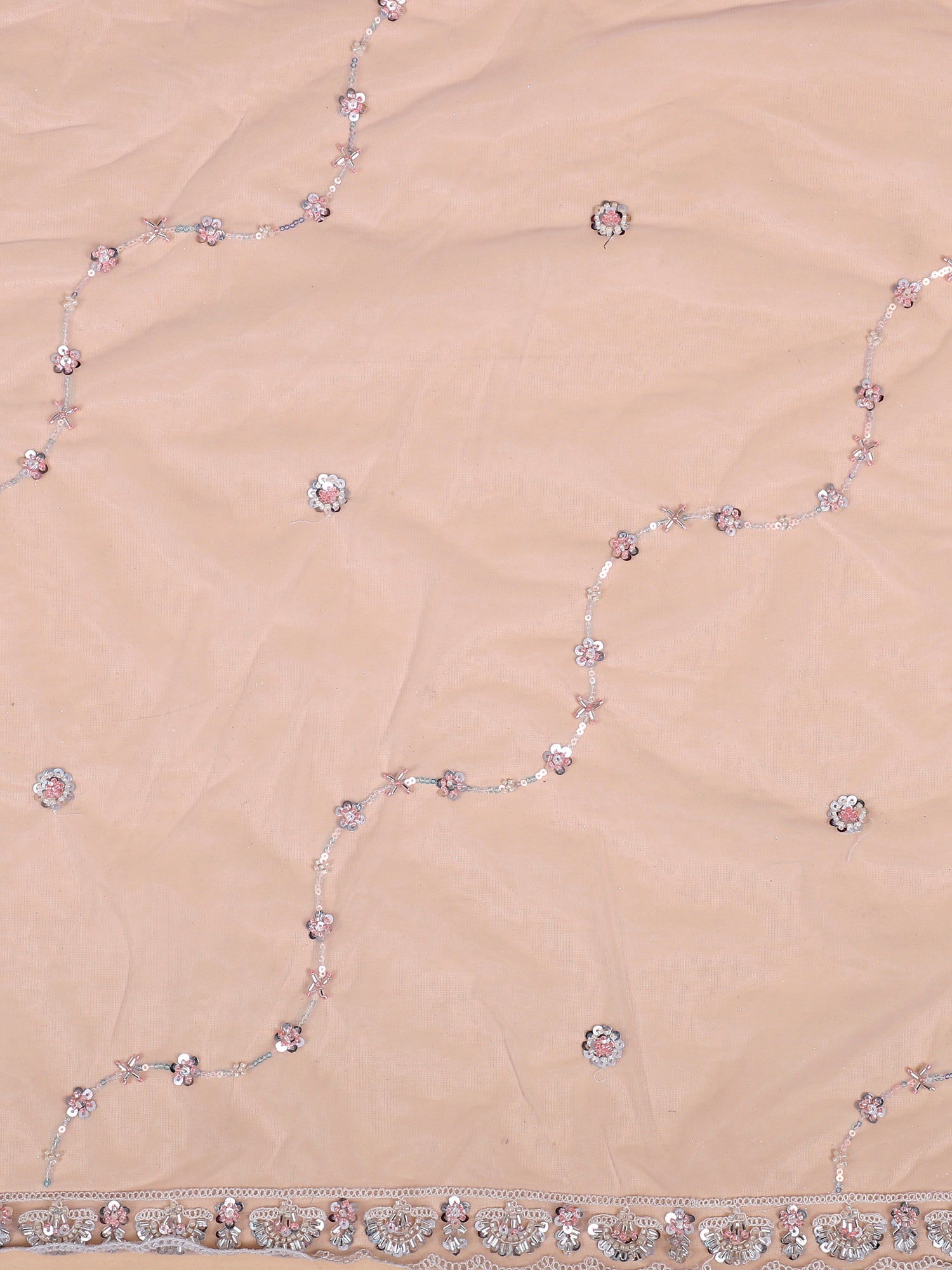 Lavender Twilight Sequined Jarkan Lehenga