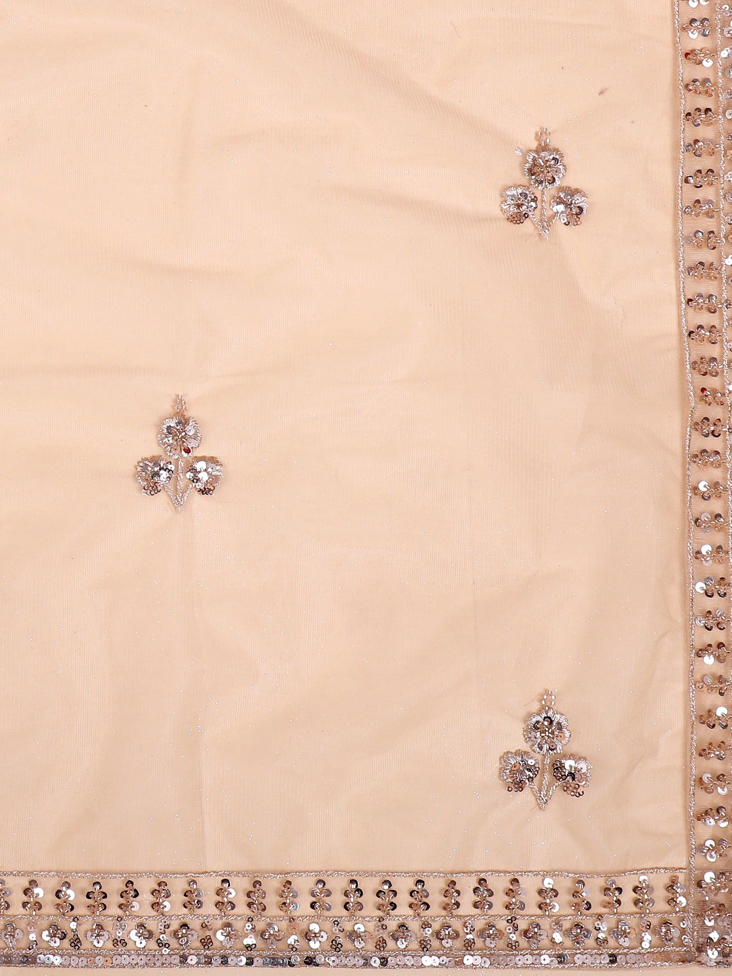 Apricot Dusk Handcrafted Lehenga with jarkan