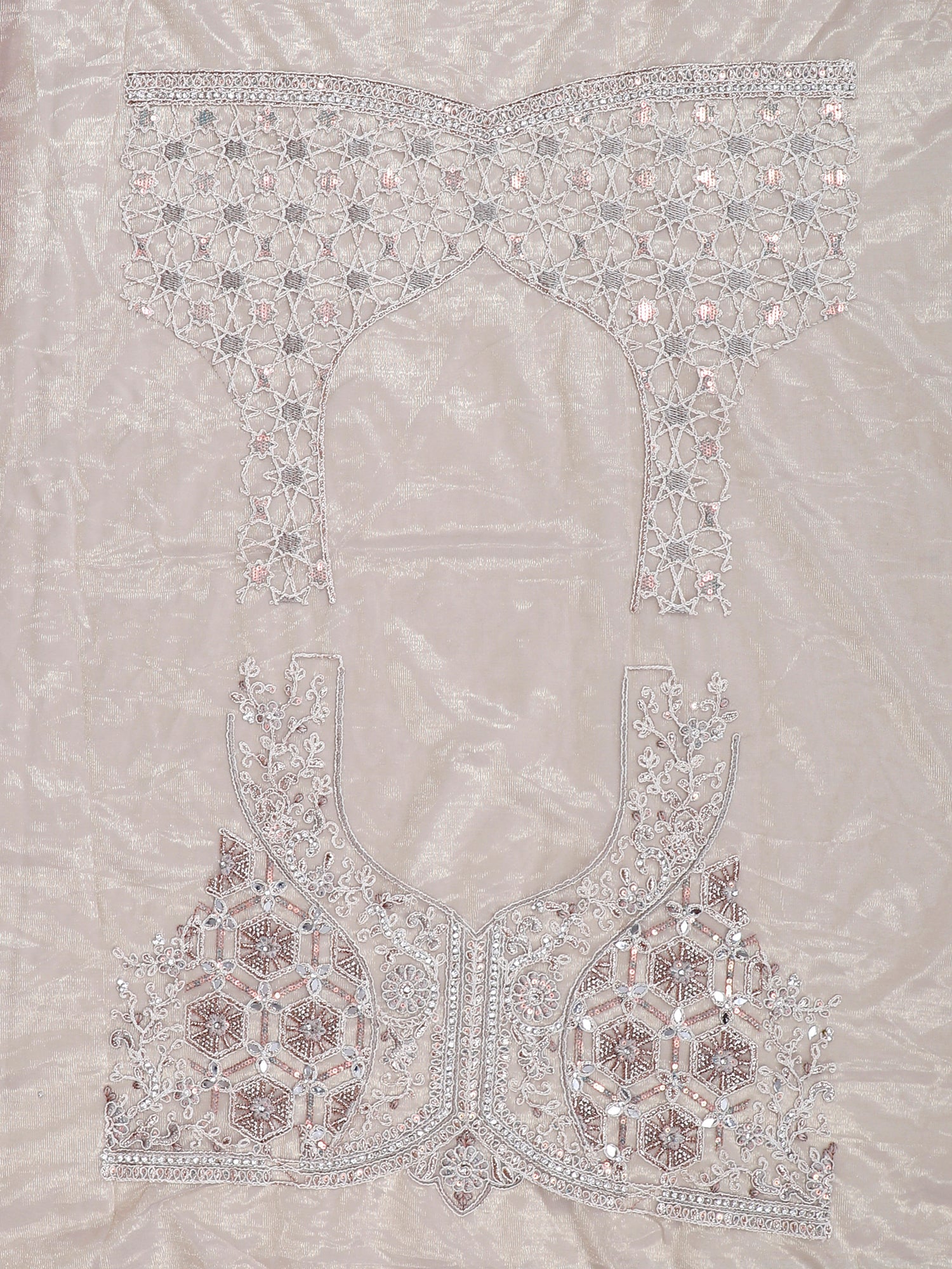 Pastel Orchid Spark Lehenga Embroidery &amp; Jarkan Accents