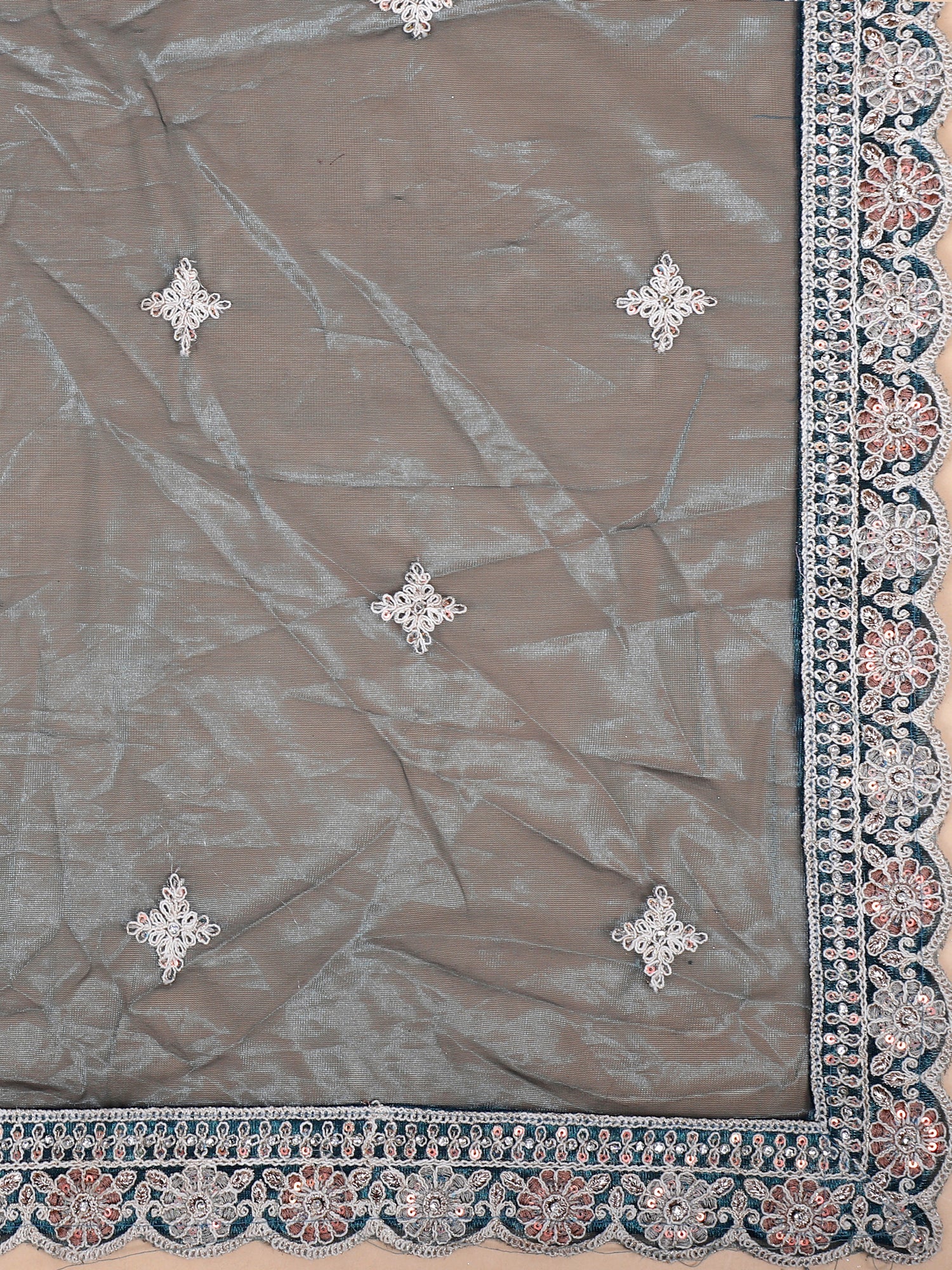 Jade Luxe Lehenga with Thread and Stone handwork