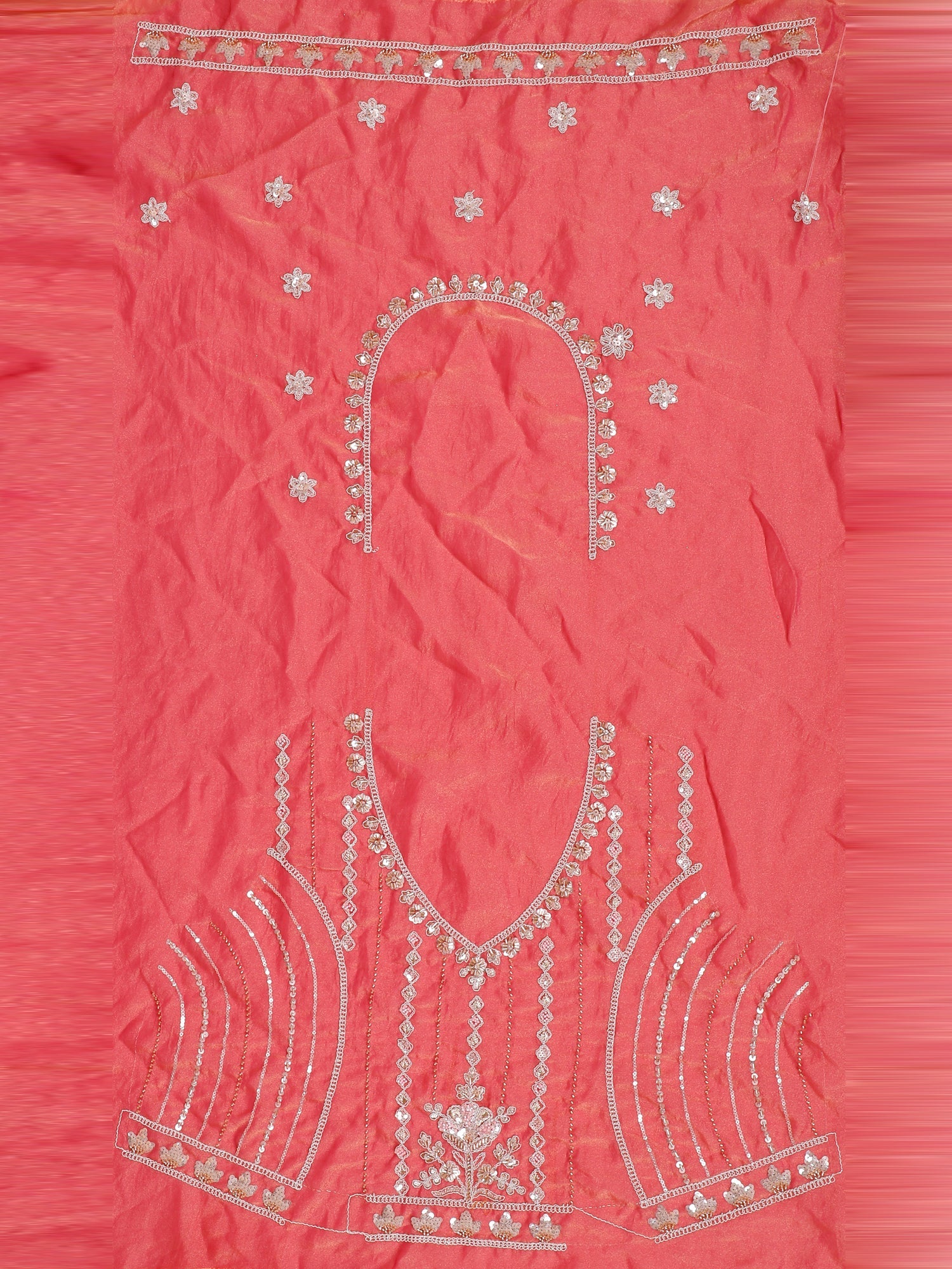 Delicate Light Pink Lehenga with Sequins