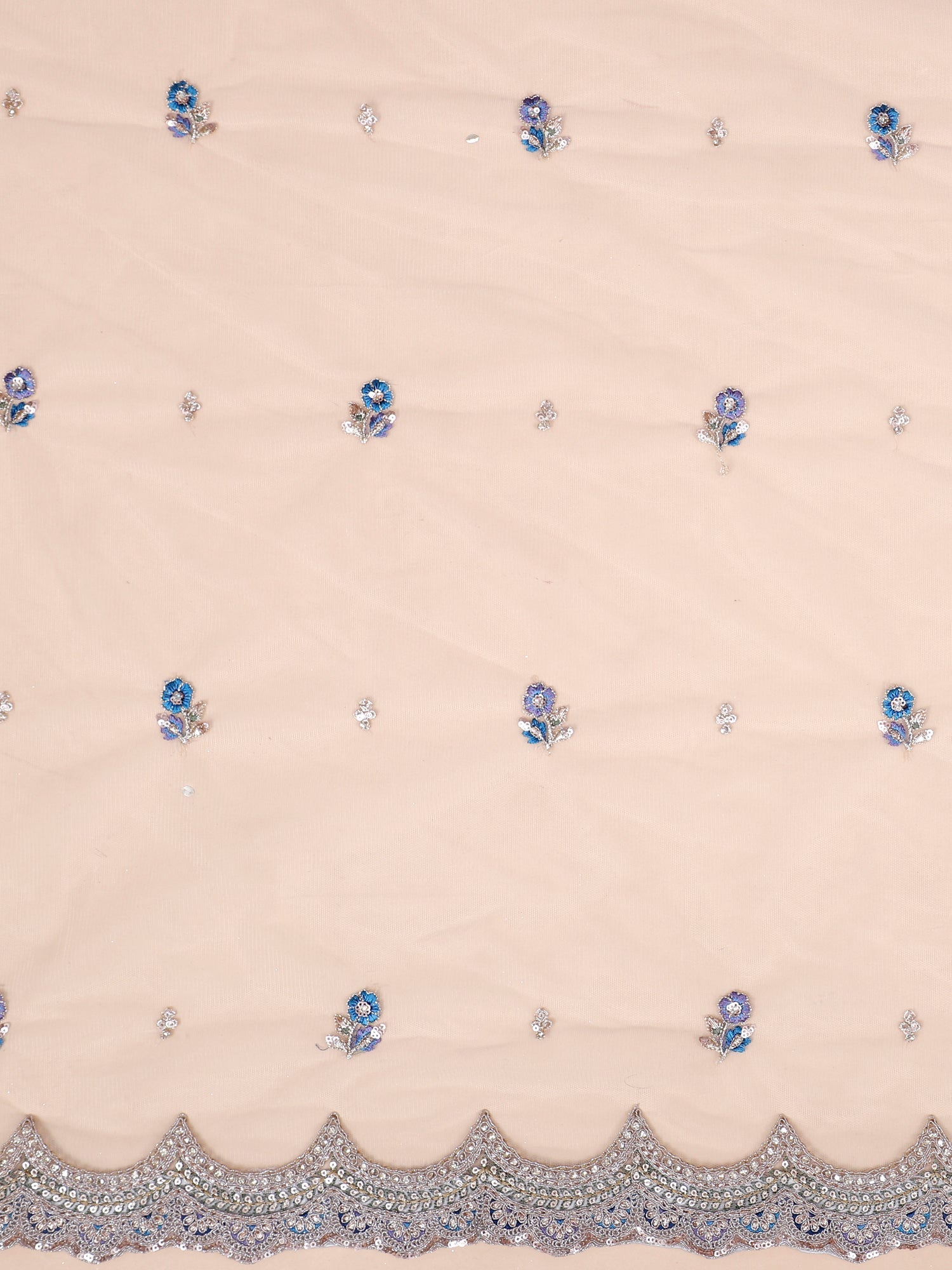 Smoky Stardust Lehenga with jarkan