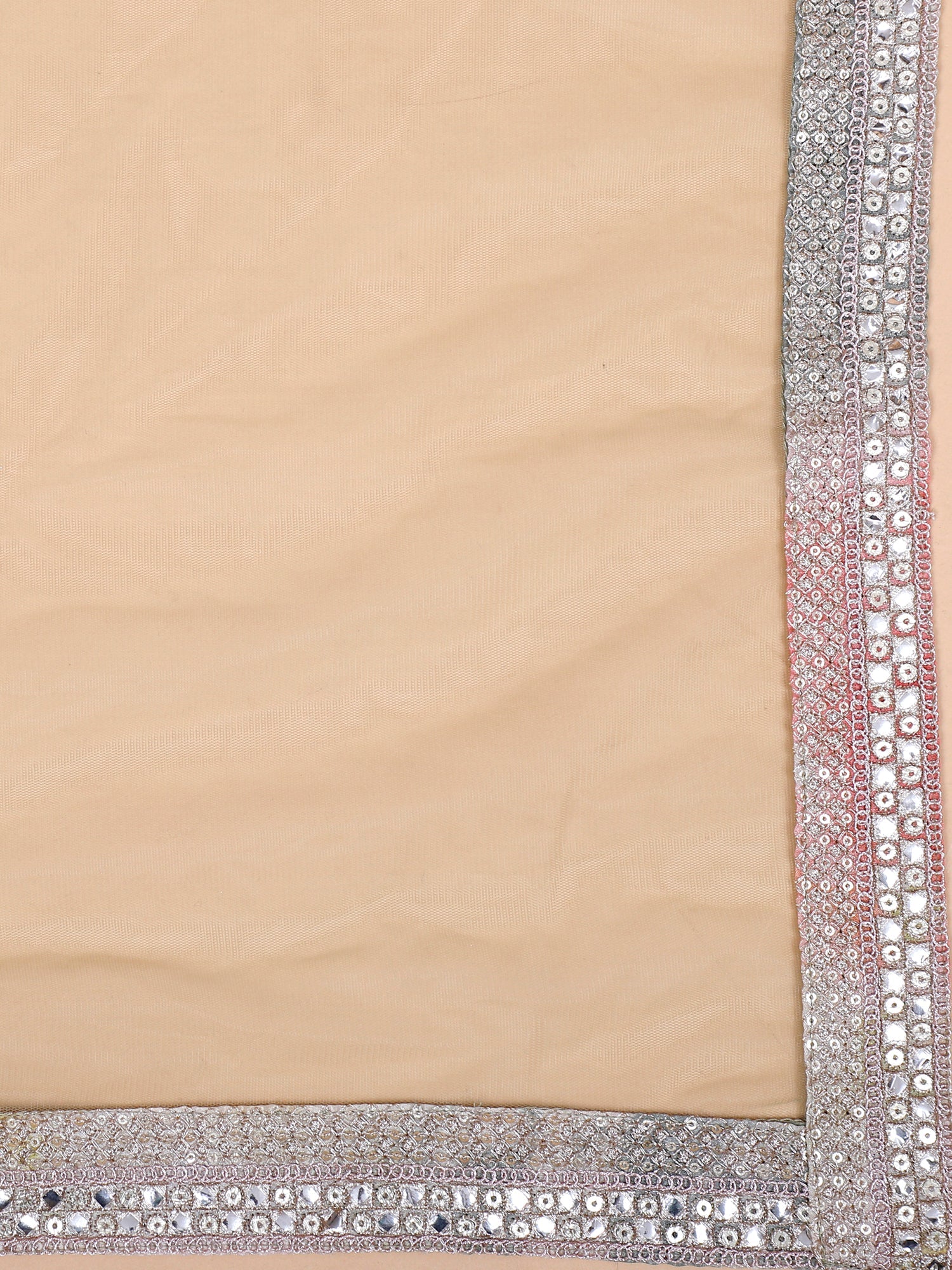 Radiant Mirage Multi Chinon Lehenga