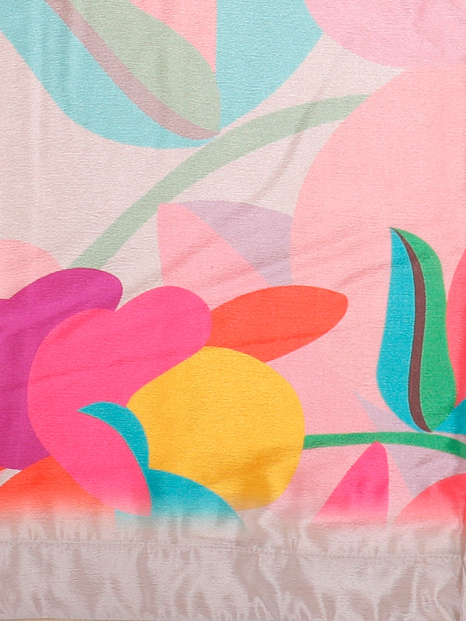 Multi Dreamscape Rubber Print Lehenga