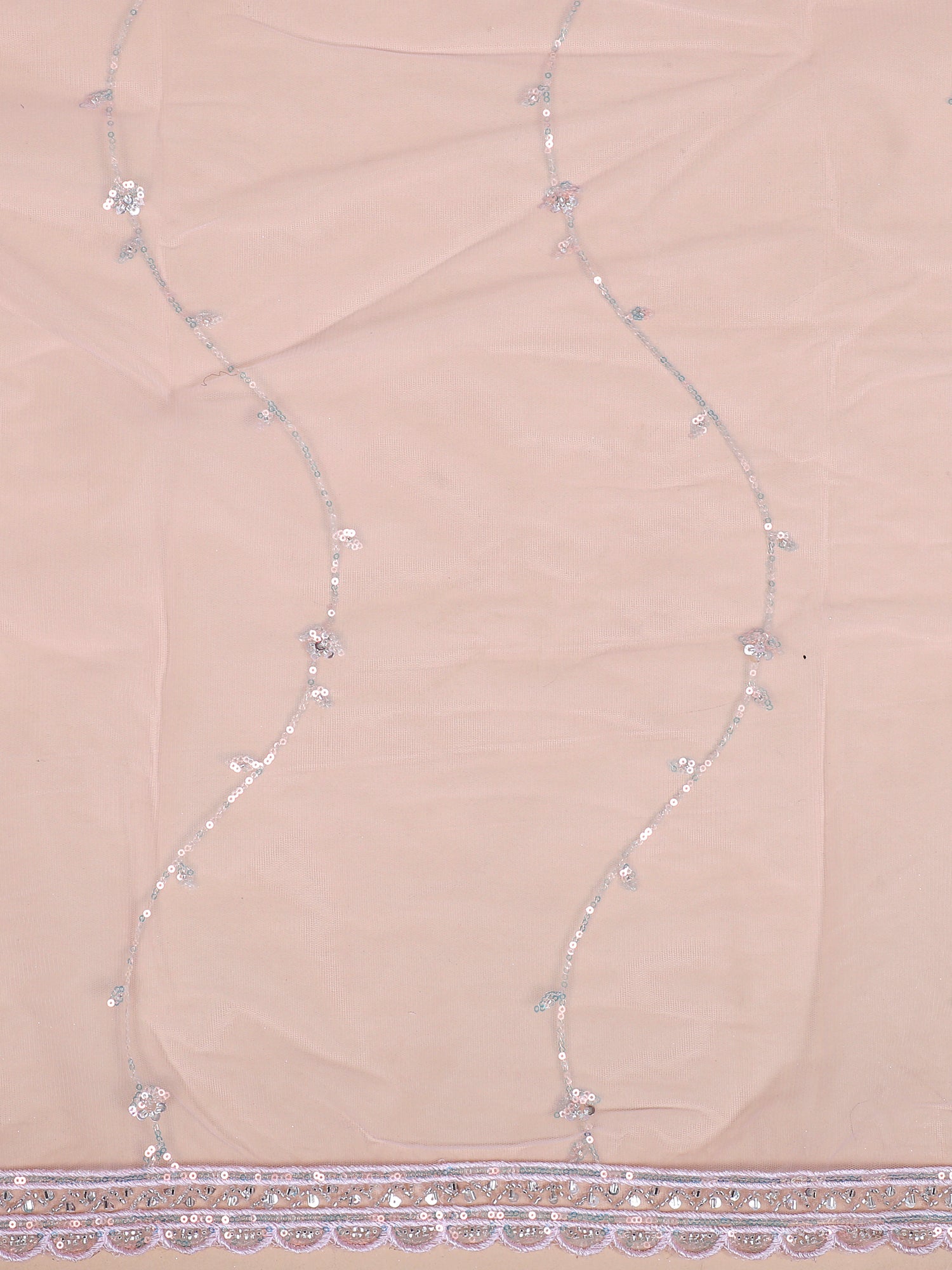 Lavender Mist Elegance Lehenga with thread sequence