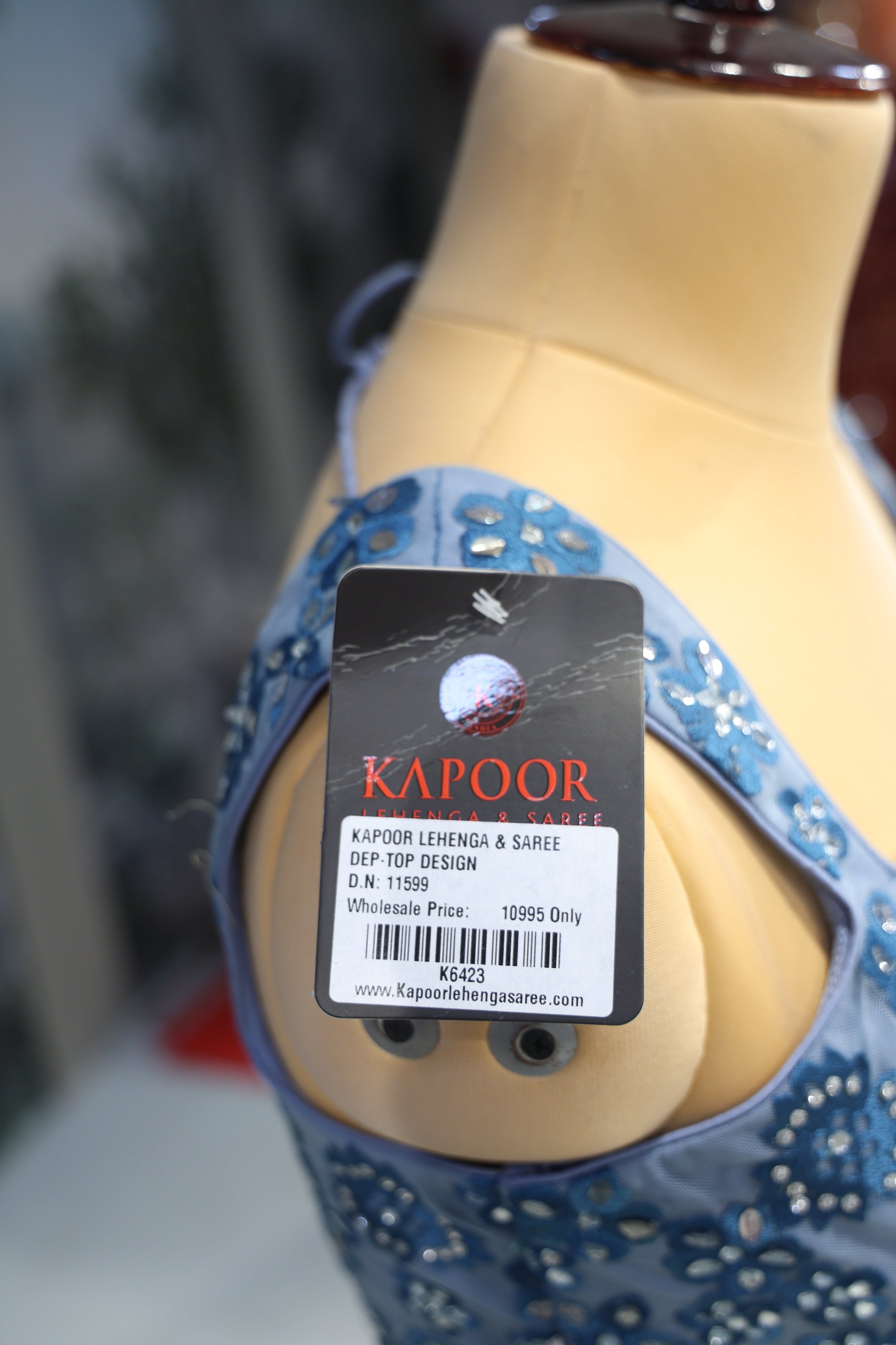 Ultimate Glam Look Sky Blue Sequin Mirror Lehenga