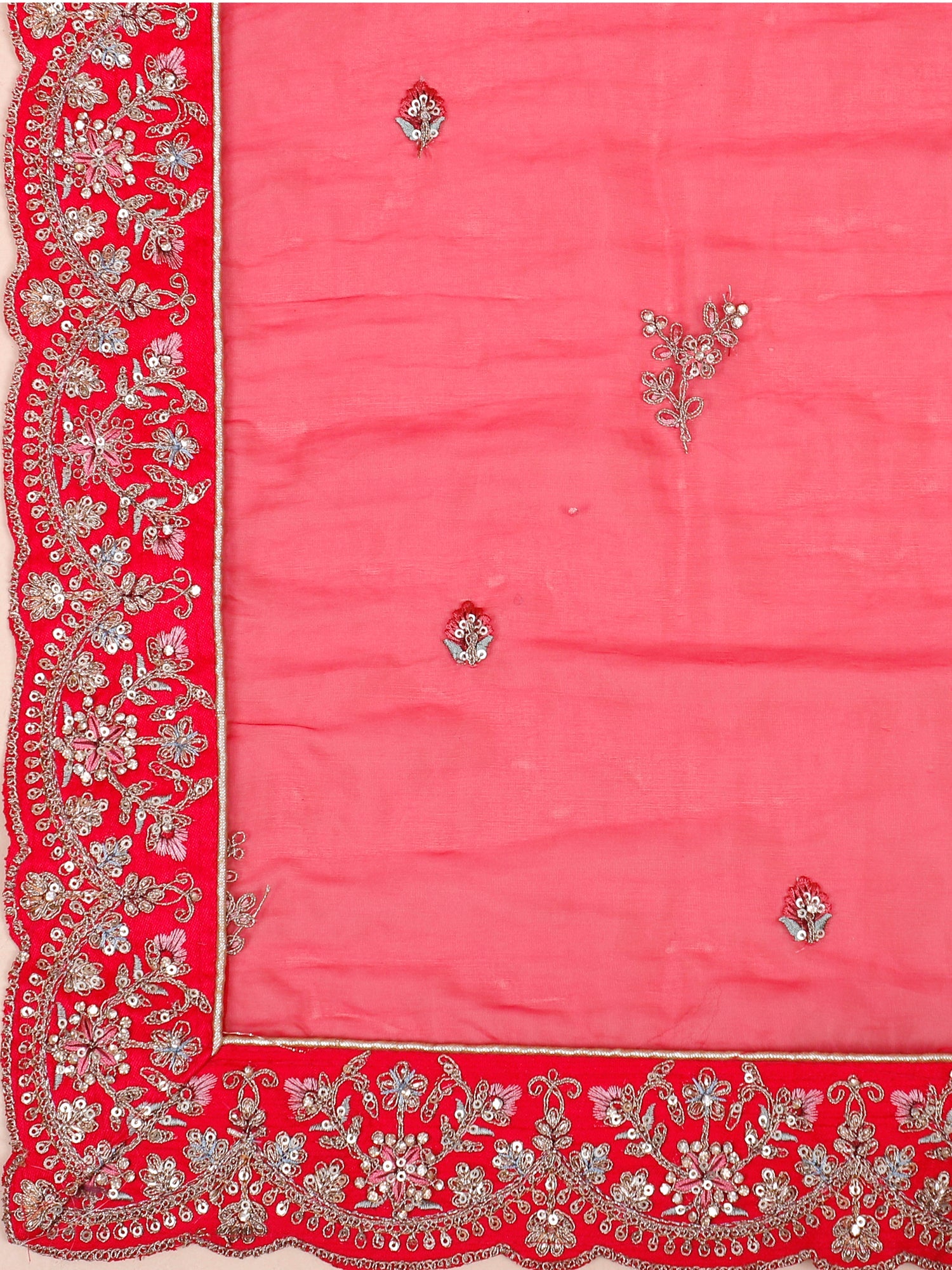 Rani Velvet Glow Multi Thread Diamond Lehenga