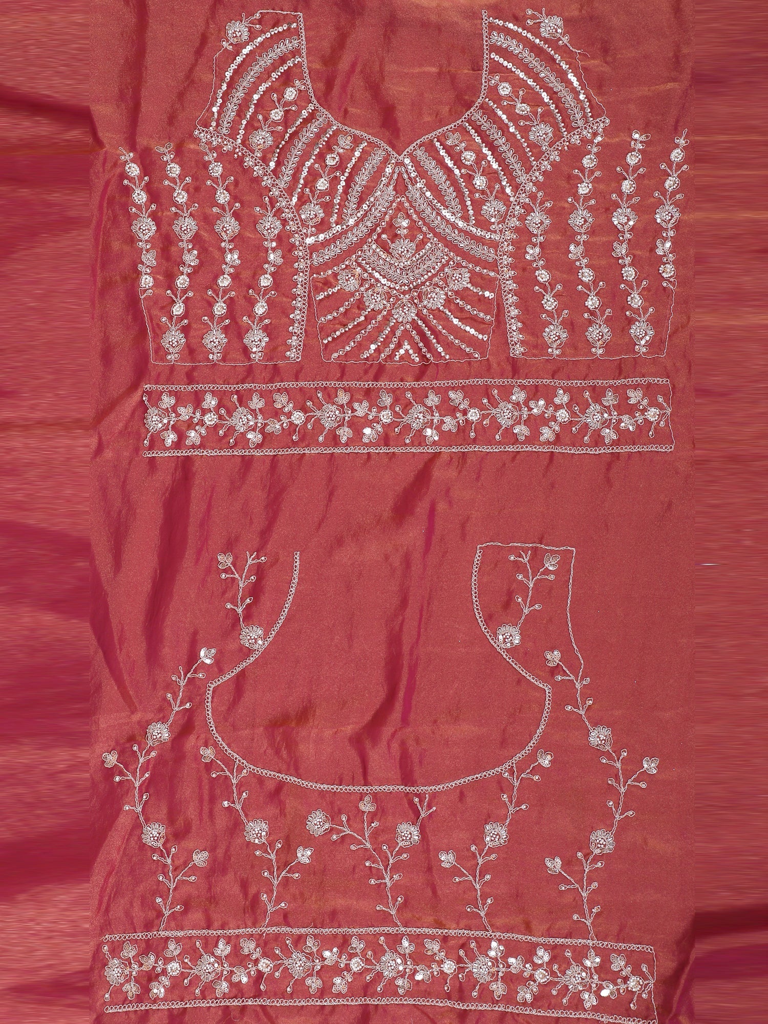 Pink Shimmer Luxe Jarkan Sequence Lehenga