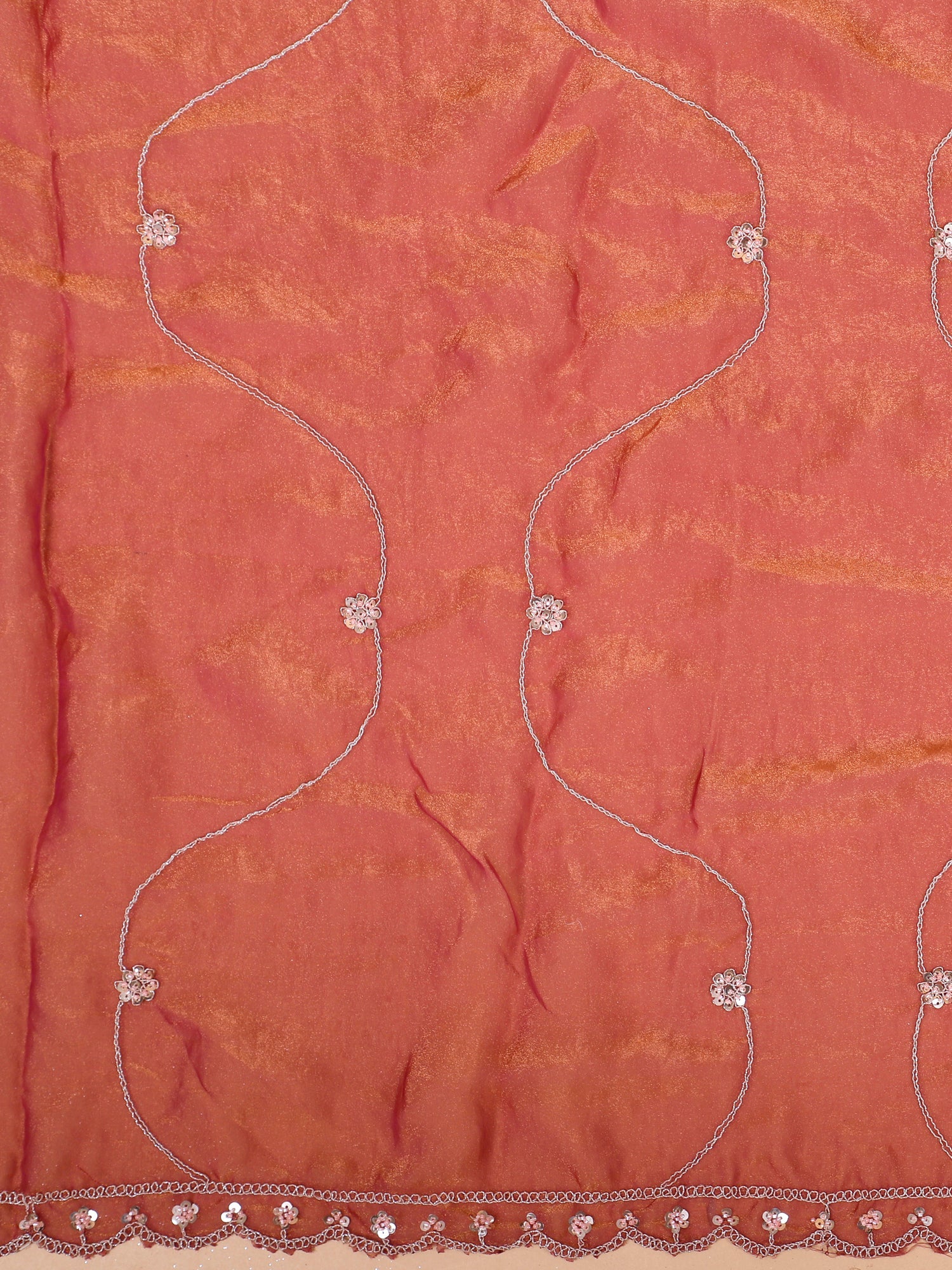 Pink Shimmer Luxe Jarkan Sequence Lehenga