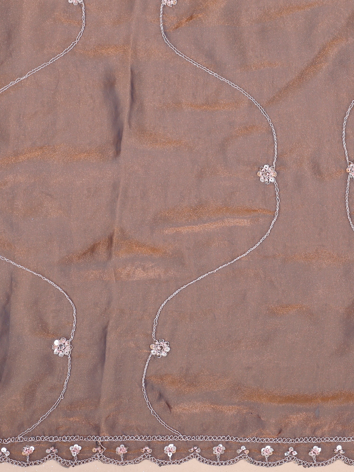 Blue Mirage Simmer Jarkan Handwork Lehenga