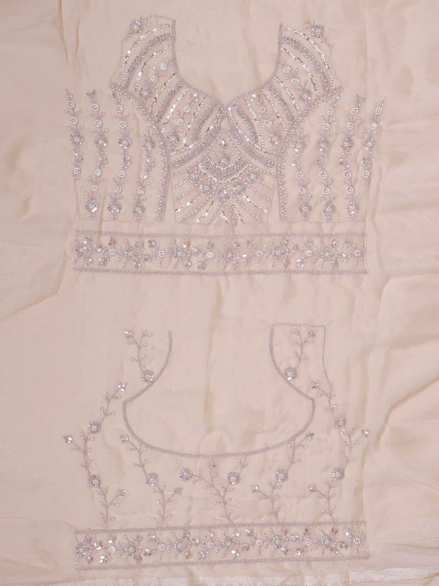 Radiant Butter Lehenga With Simmer Sequin