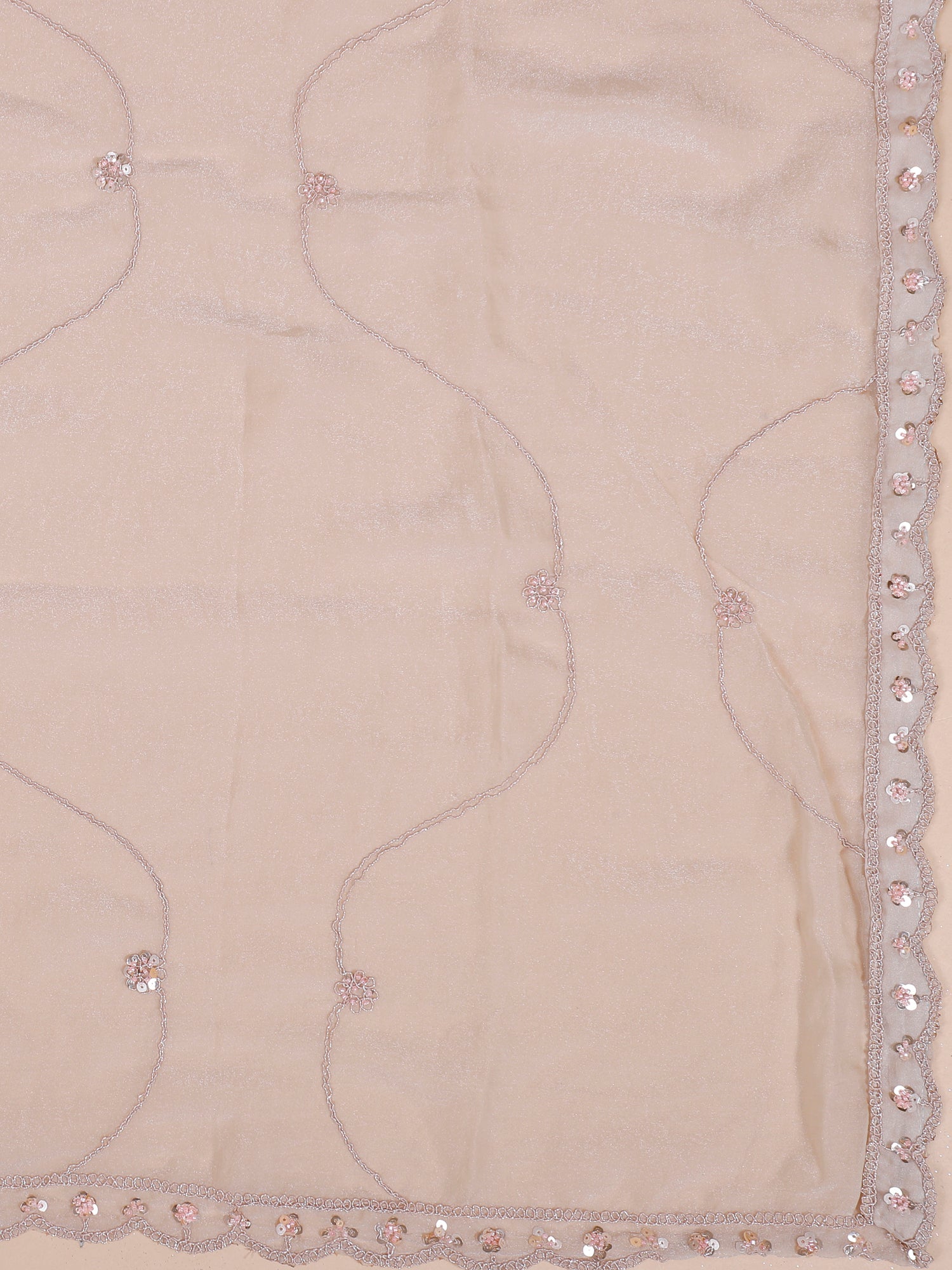 Radiant Butter Lehenga With Simmer Sequin