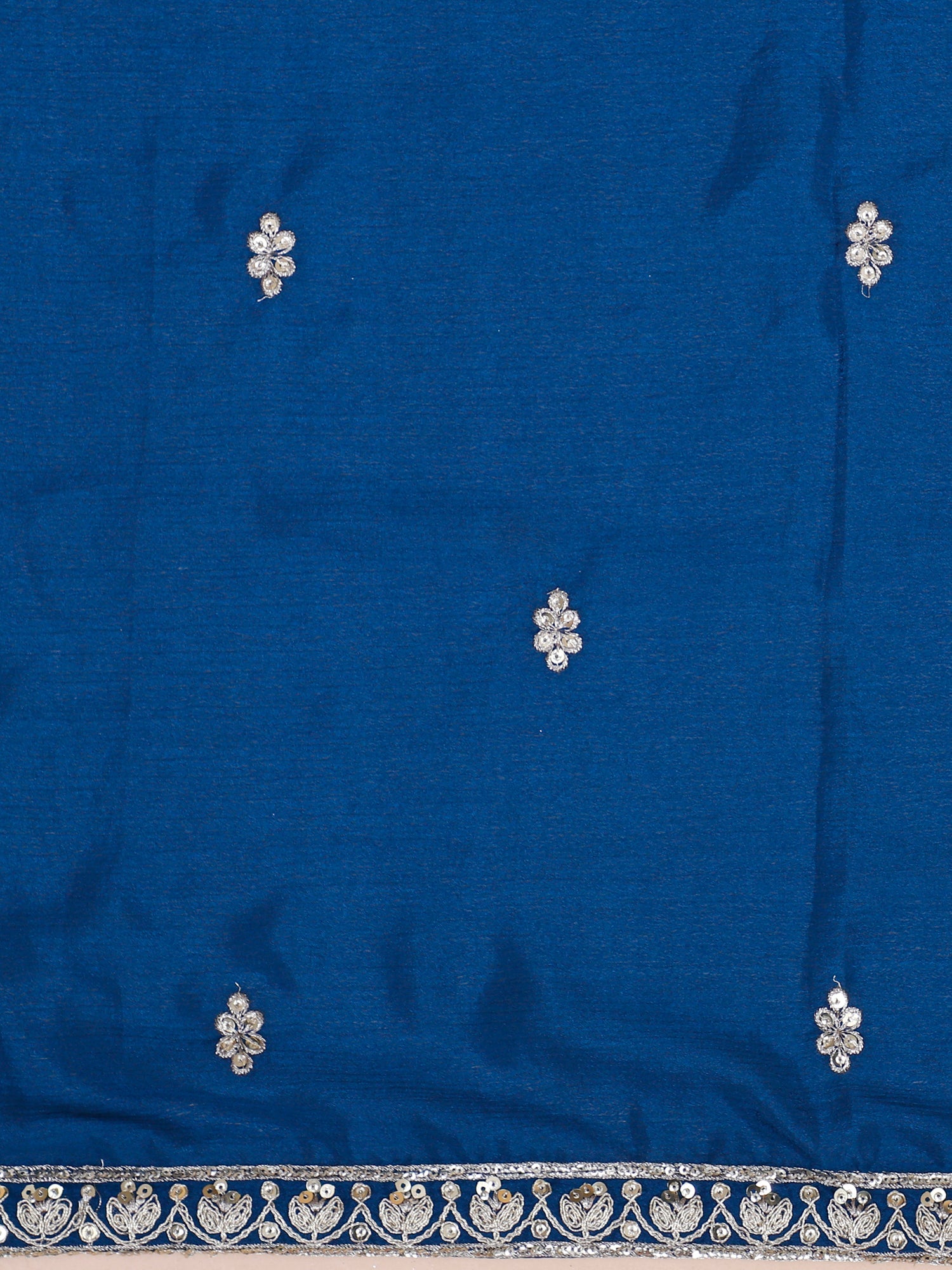 Royal Blue Sequence Lehenga