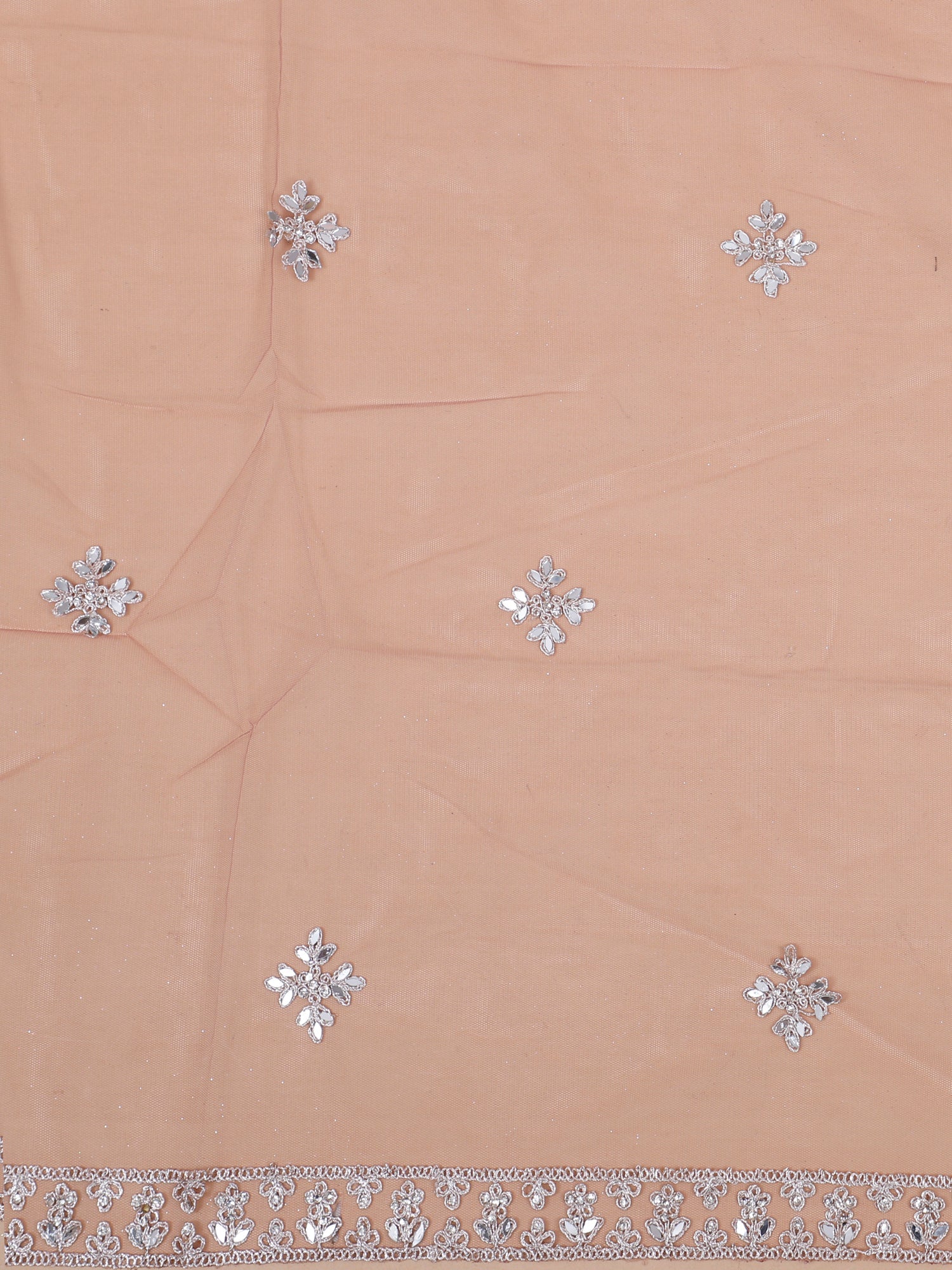 Lilac Regal Mirror-Jarkan Sparkle Lehenga