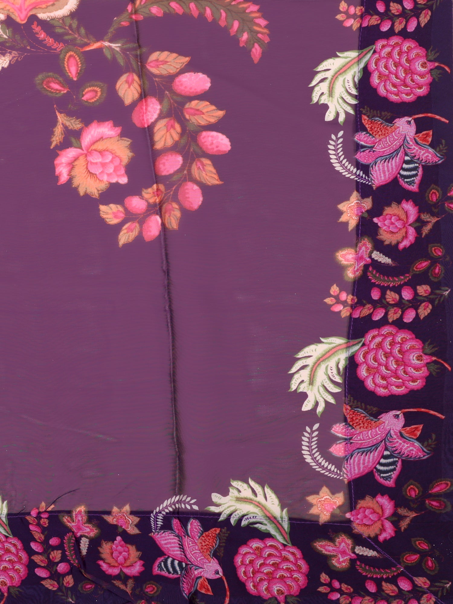 Multi Carnival Grace Chinon Lehenga With Beaded Print