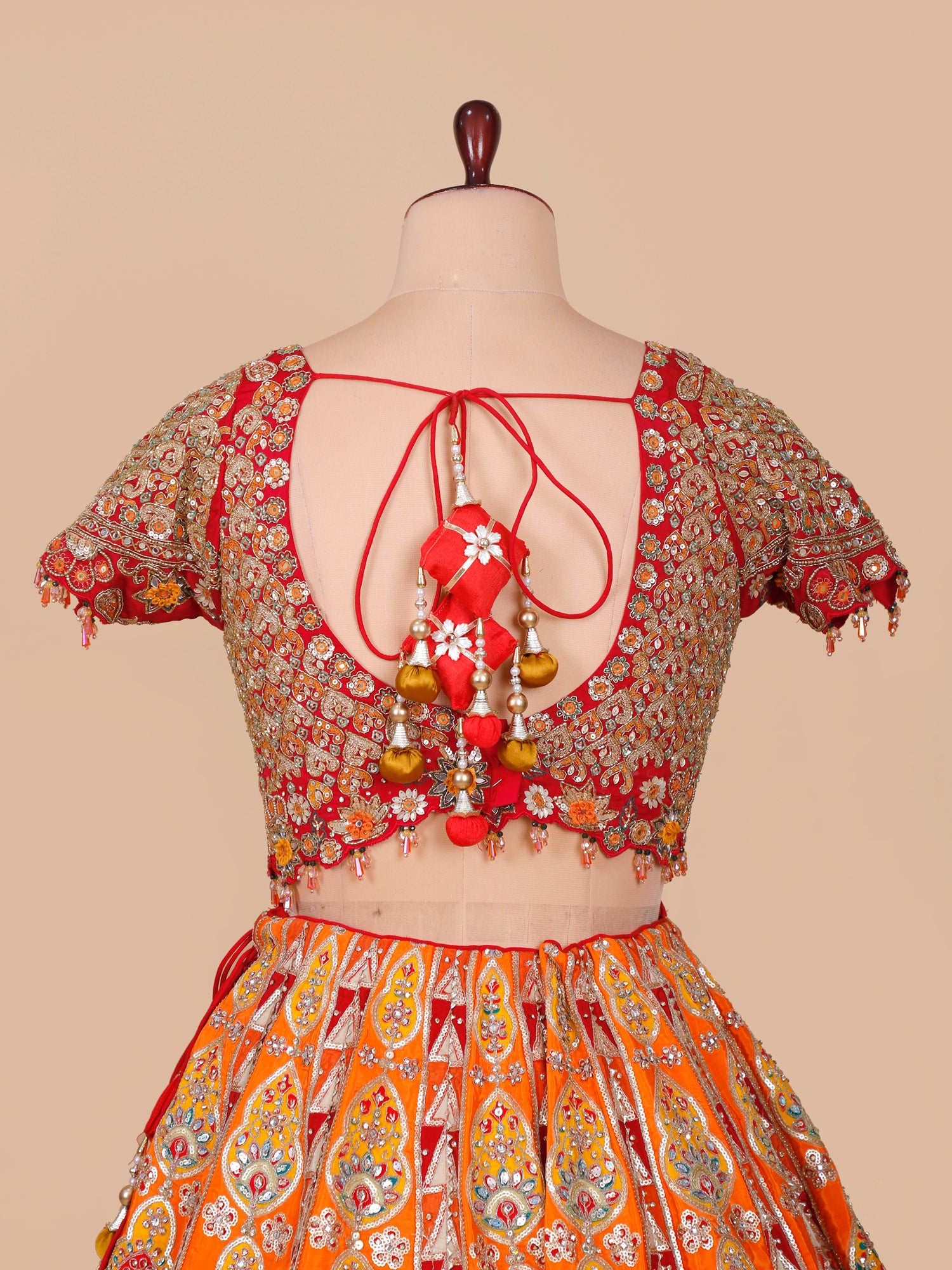 Rang-E-Jashn PDP Inspired Mirror Silk Lehenga