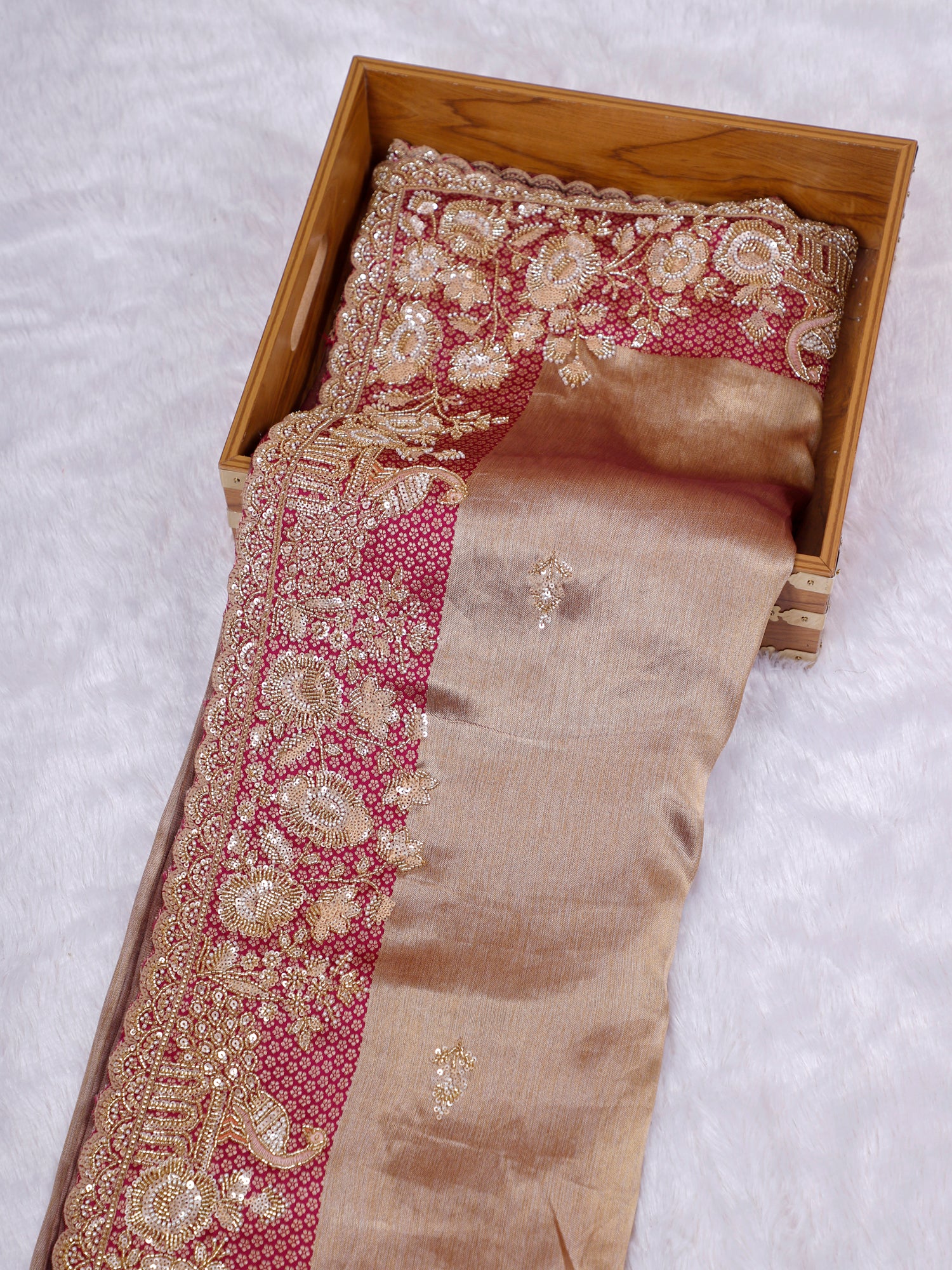 Rang-e-Gulnaar Spark Couture Saree