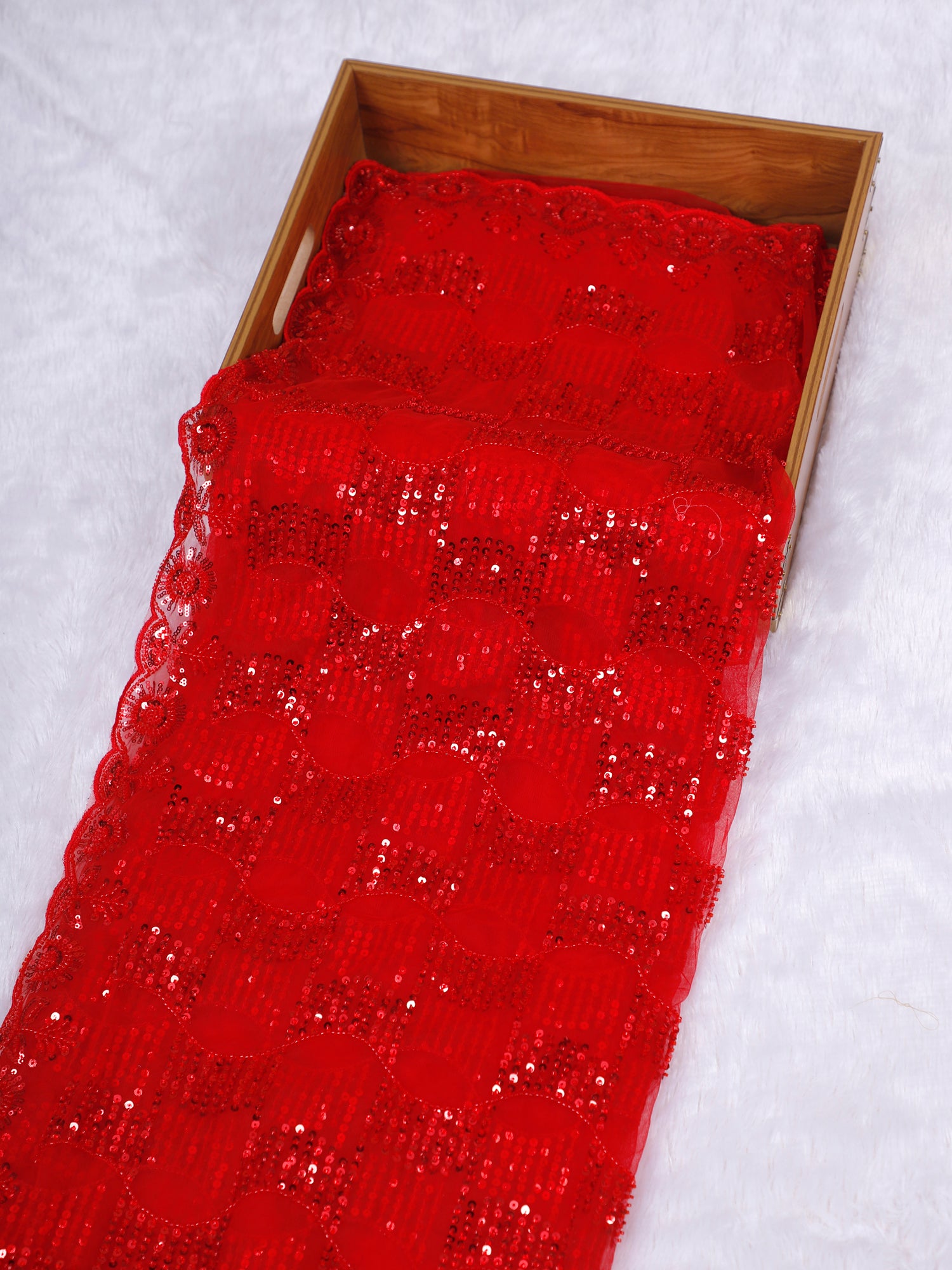 Luxe Stardust Embellished Net Saree- In 4 Amazing Colors
