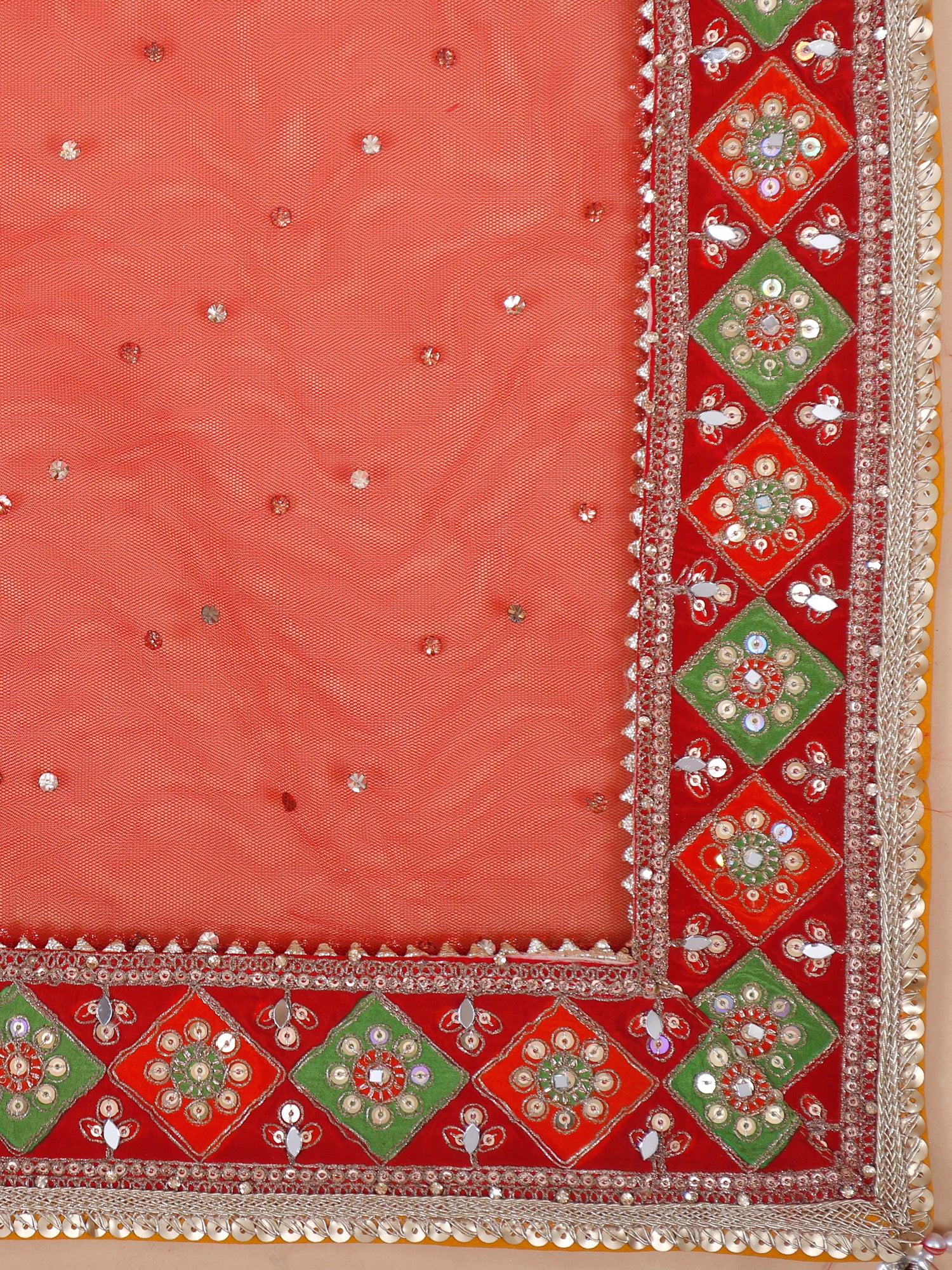 Rang-E-Jashn PDP Inspired Mirror Silk Lehenga