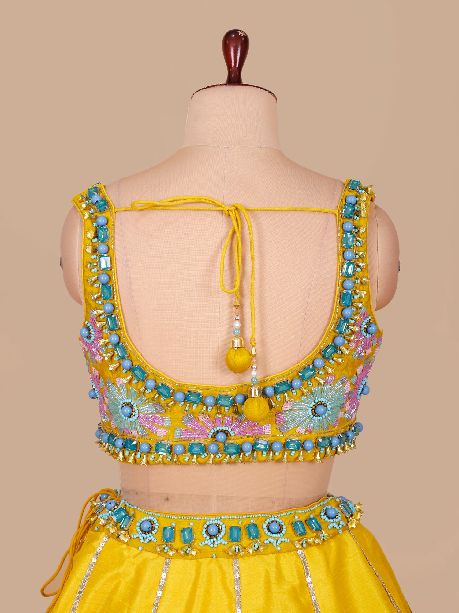 PDP Inspired Noor-E-Peela Luxe Silk Lehenga