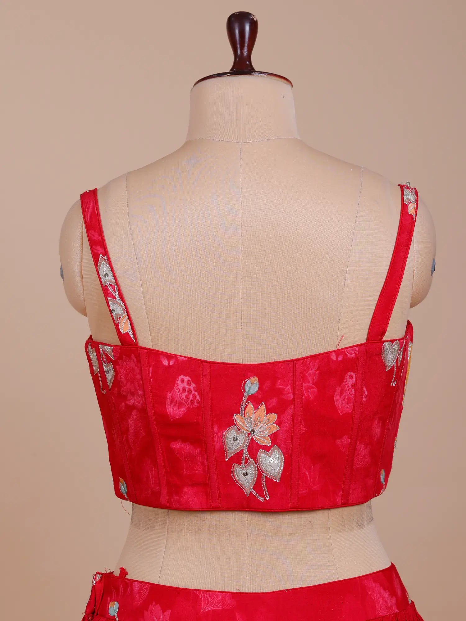 Rani Color Party Wear Crepe Silk Lehenga Diamond Design
