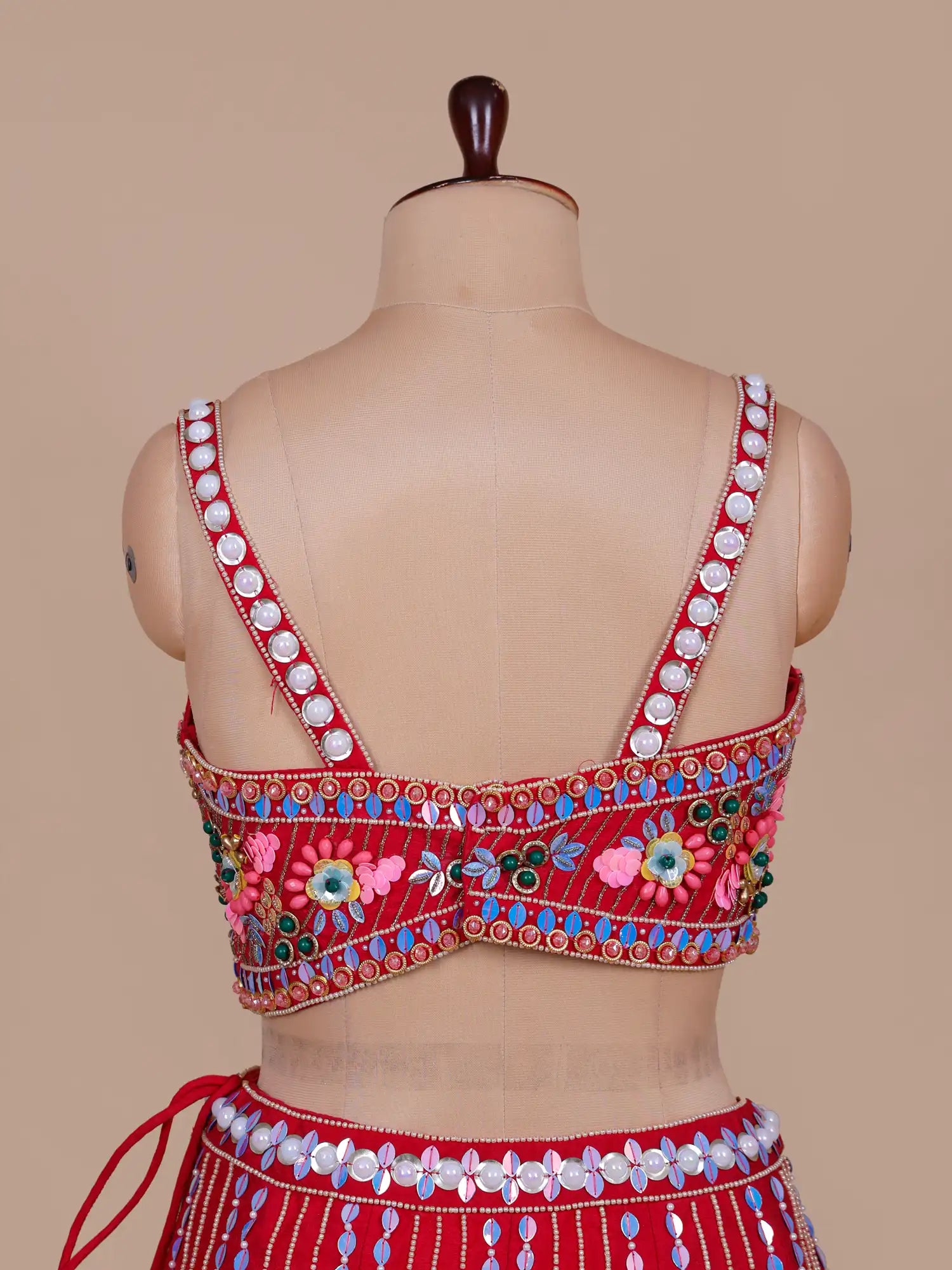 Buy Designer Red Silk Bridal Lehenga Choli For Weddings And Festive Events