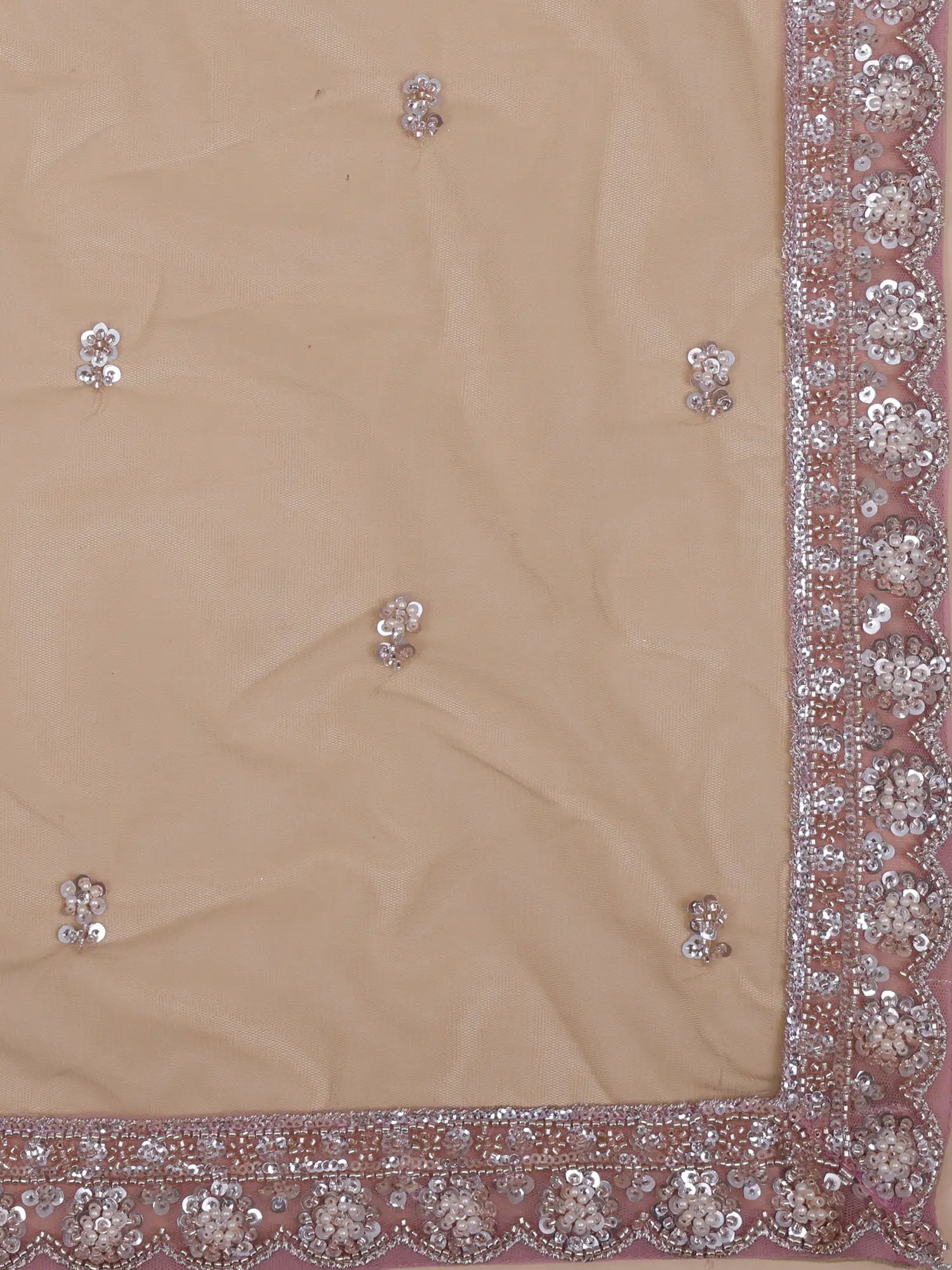 Get Mehendi Green Wedding Lehenga Featuring Applique Patch Detailing