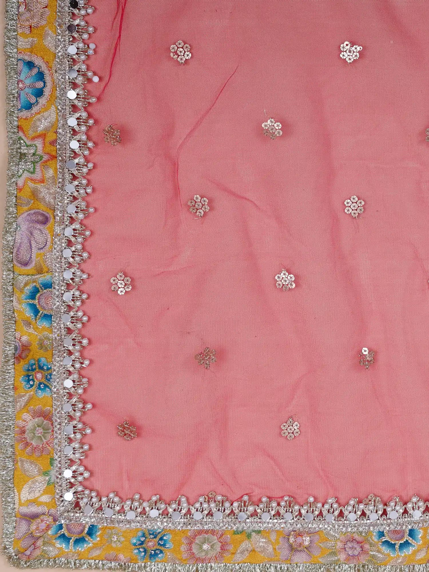 Exclusive Multi Color Silk Lehenga Choli Set With Luxury Embroidery Work Online
