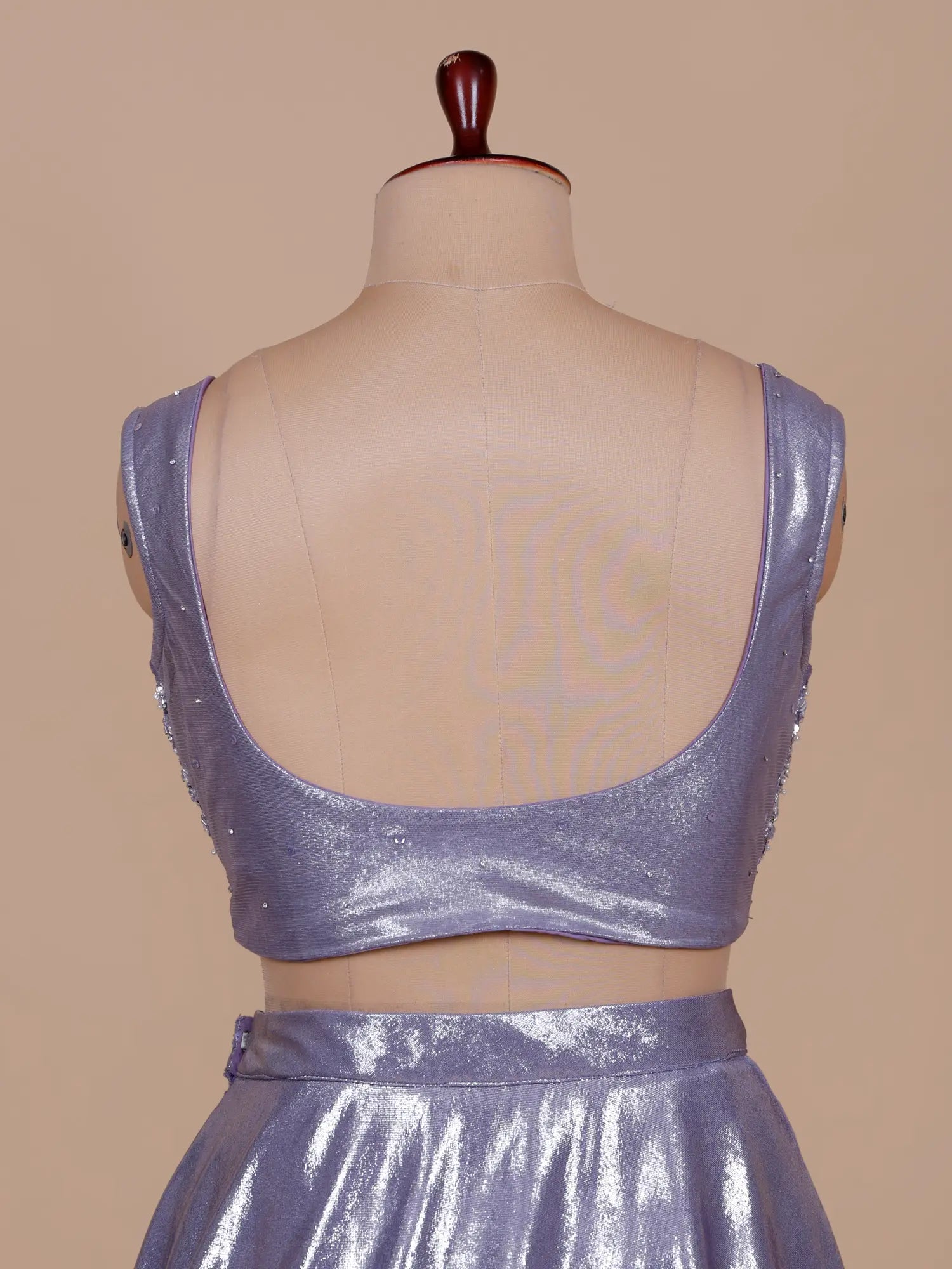 Elite Affordable Lavender Lehenga With Designer Couture Embroidery