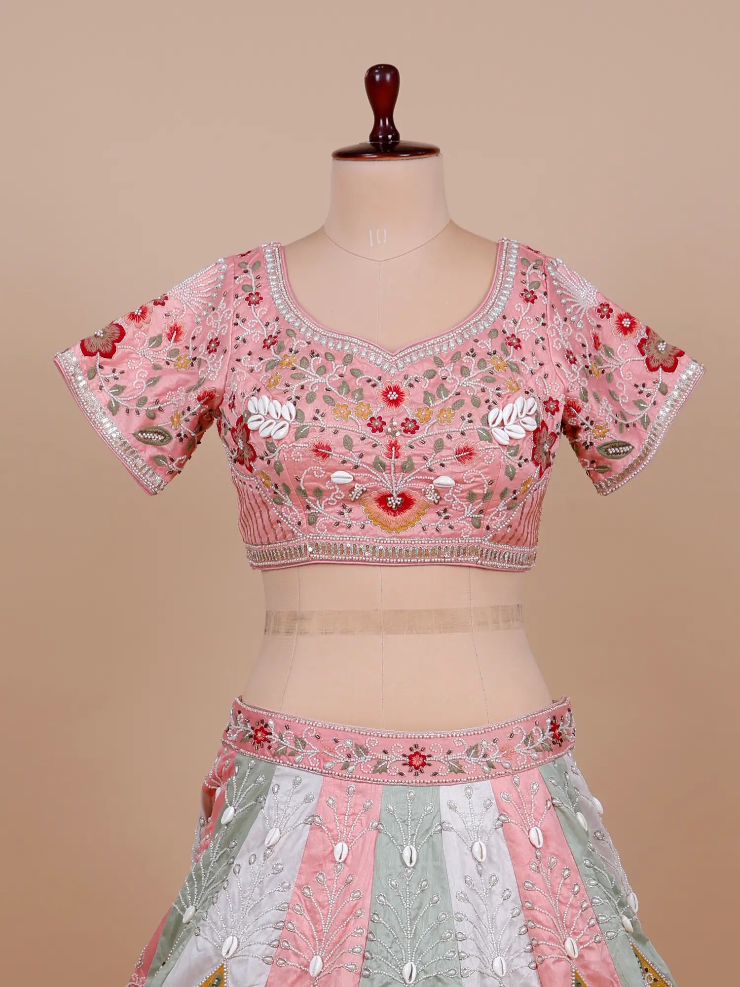 Buy Exclusive Multi Color Silk Lehenga With Luxury Designer Work For Special Occasions
