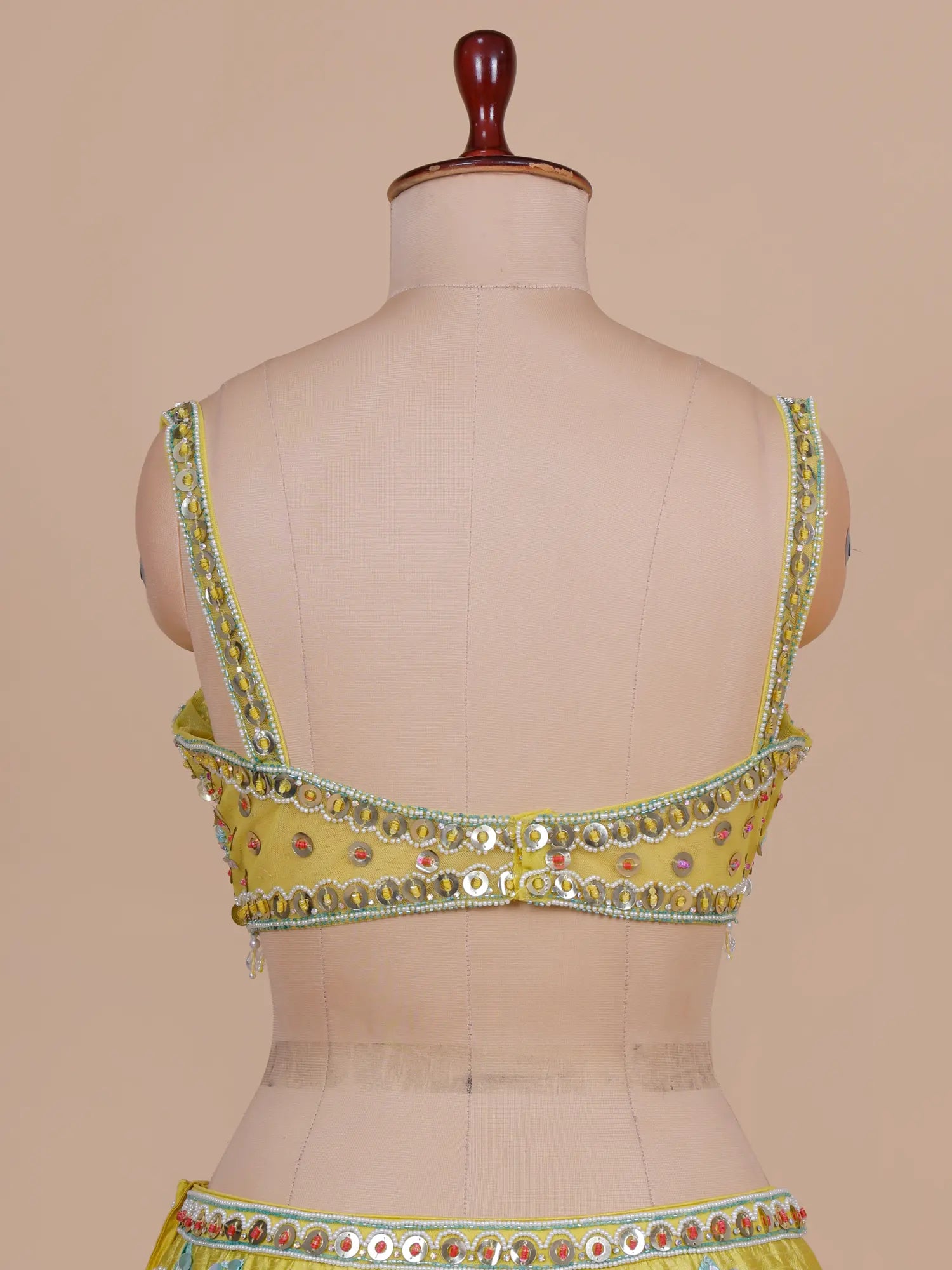 Trendy Yellow PDP-Inspired Silk Haldi Lehenga With Designer Finish