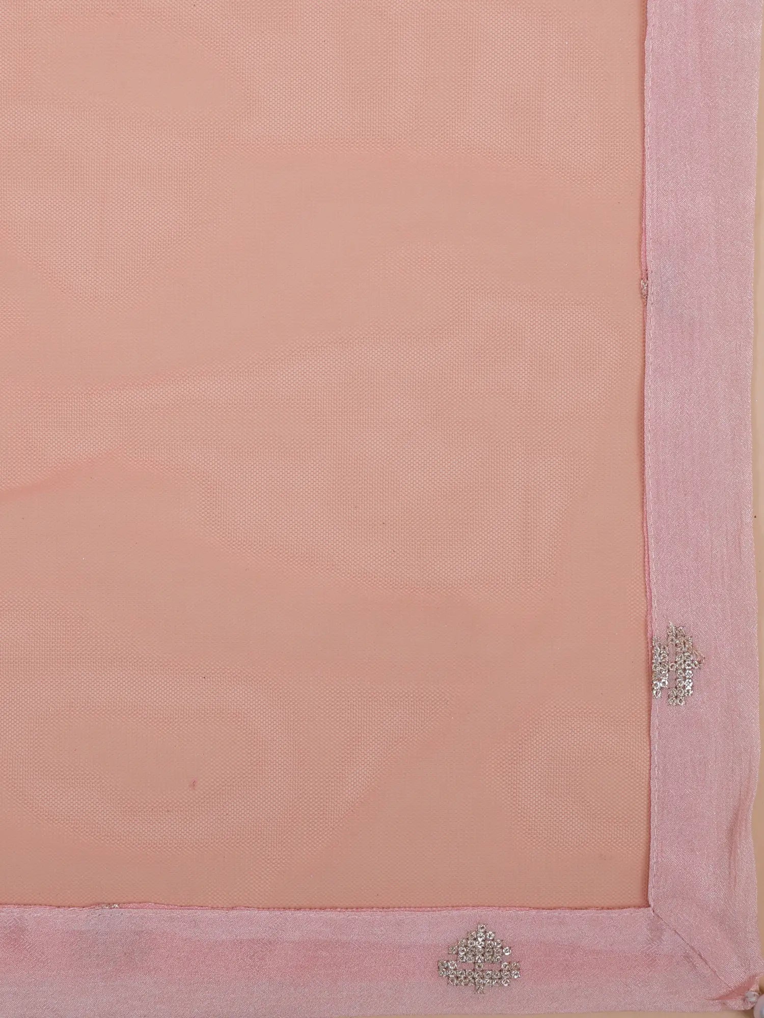 Trending Pink Crepe Silk Party Wear Lehenga With Sequins Design